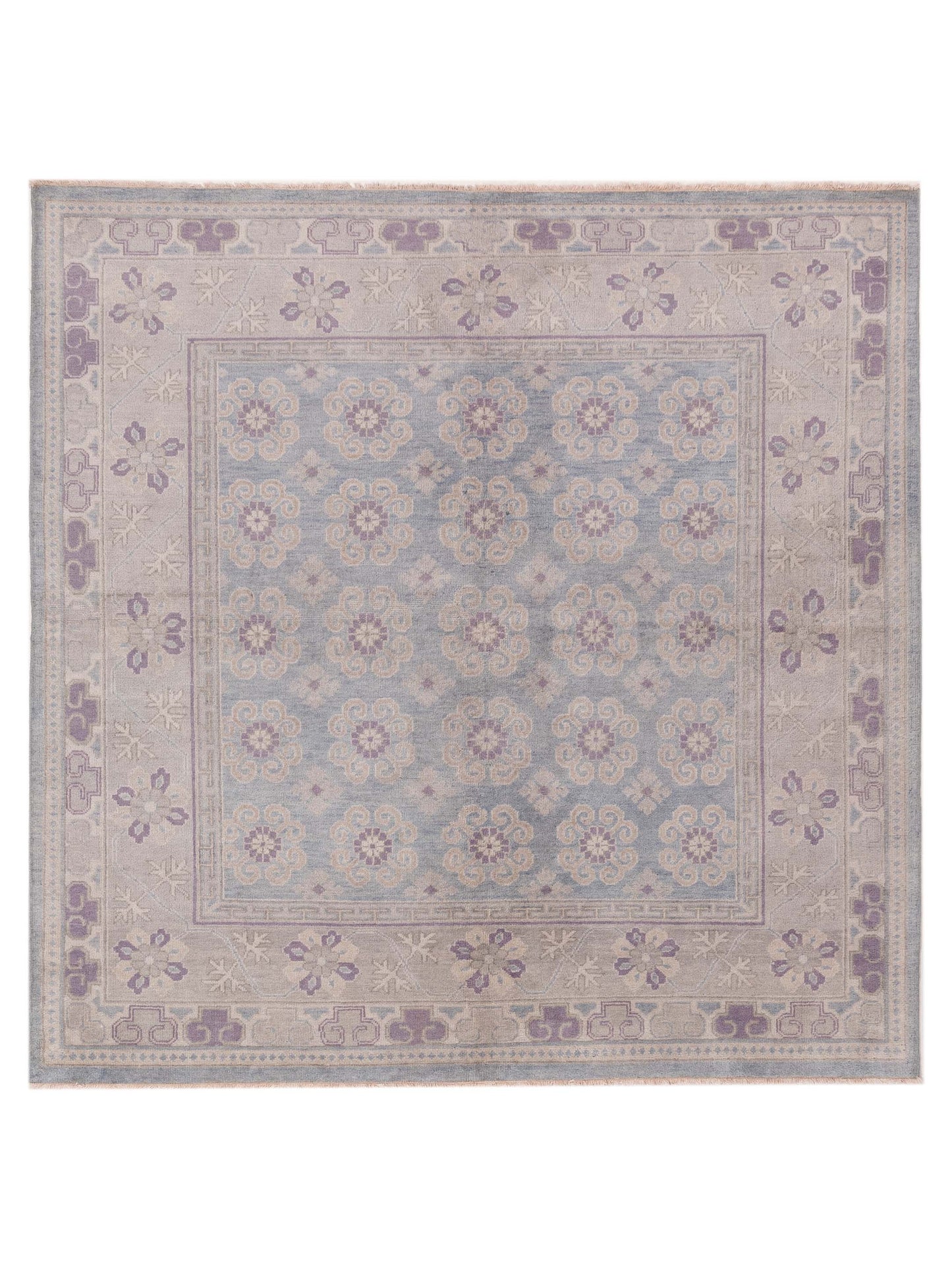 Rajpur Evren Blue Silver Transitional