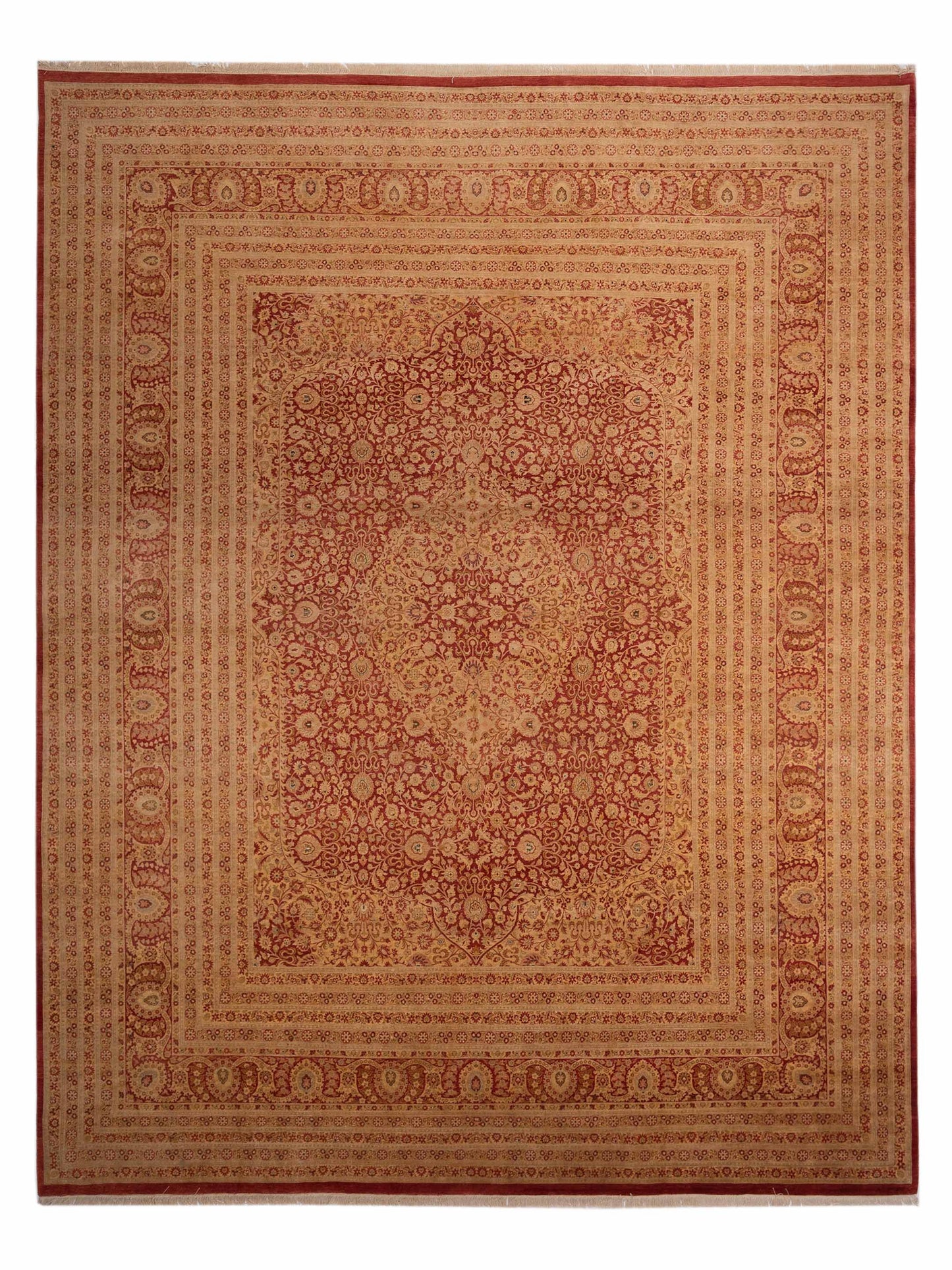 Rajpur Haji Jalili Rust Cream Transitional