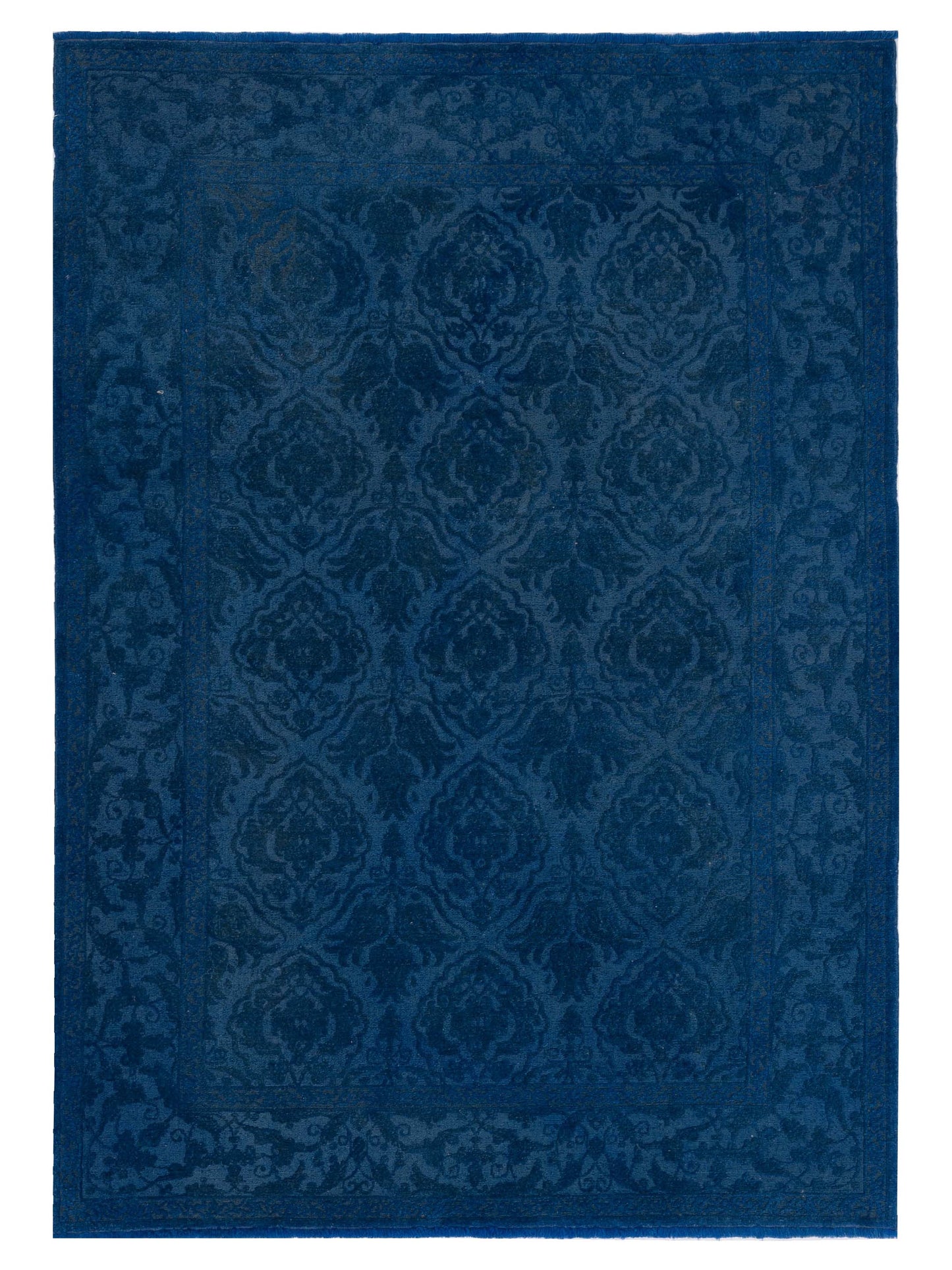 Pasha Color Bouquet Indigo Indigo Transitional
