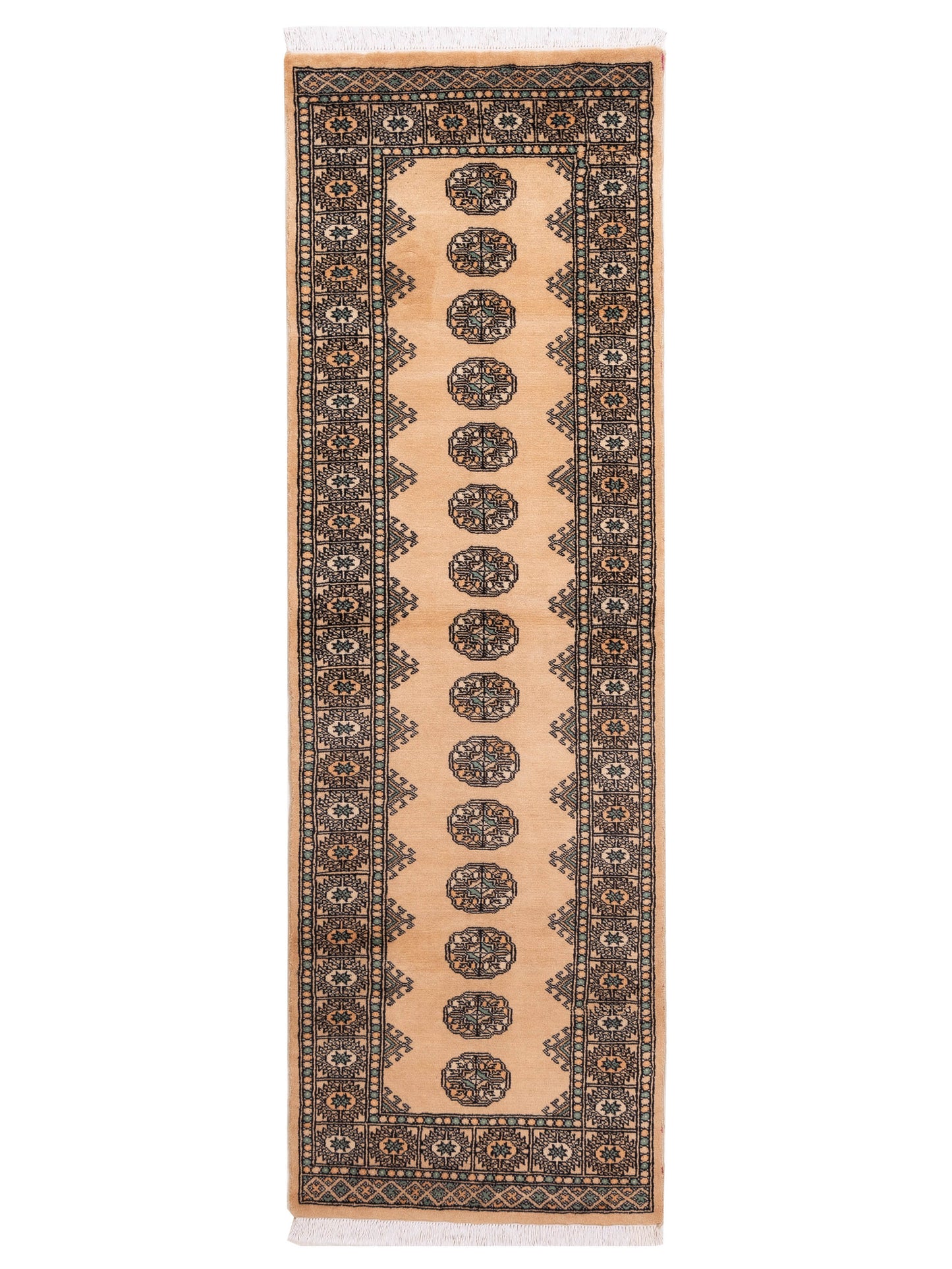 Nomad Bokhara Beige Beige Traditional