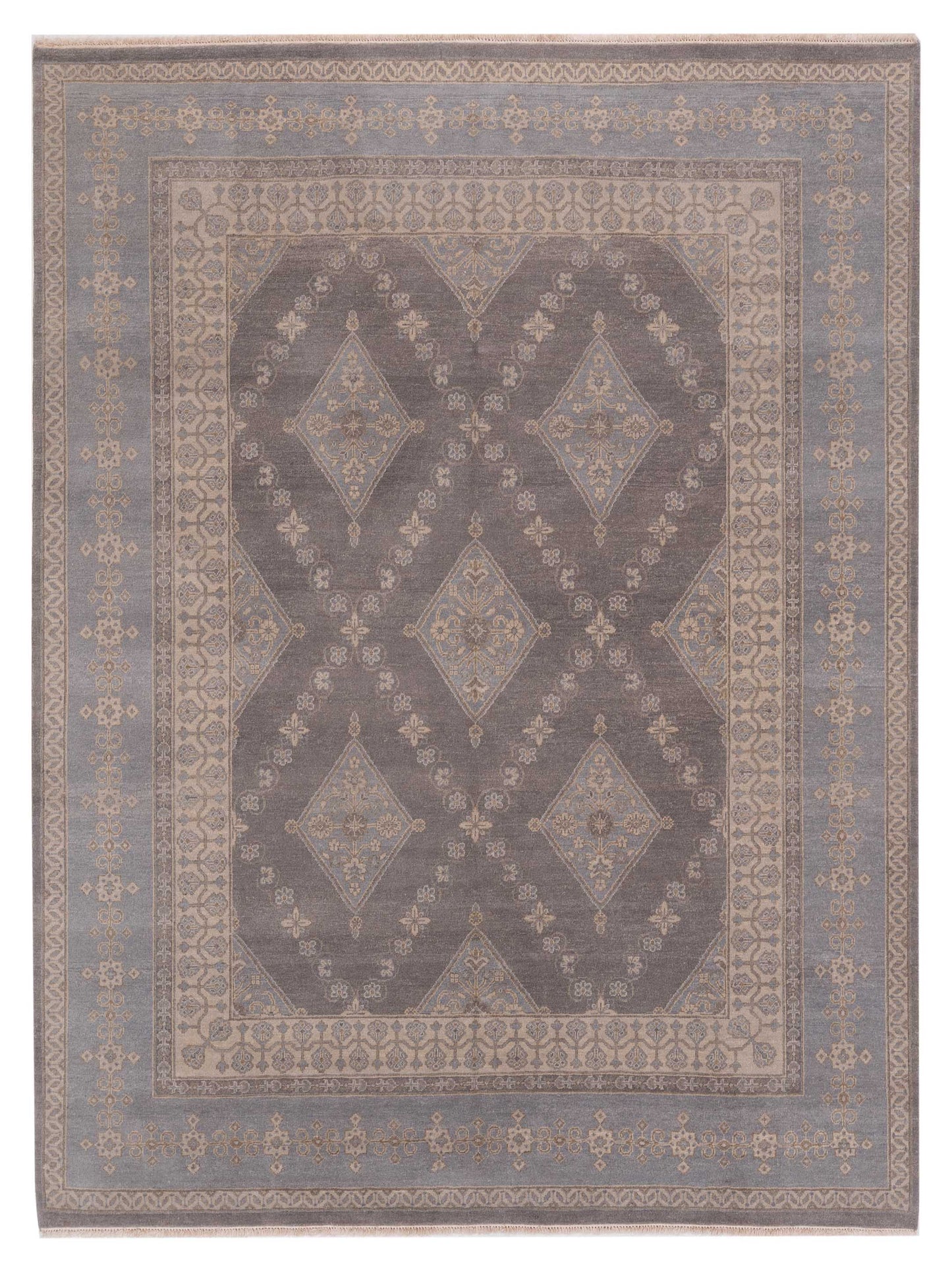 Rajpur Stella Gray Silver Traditional