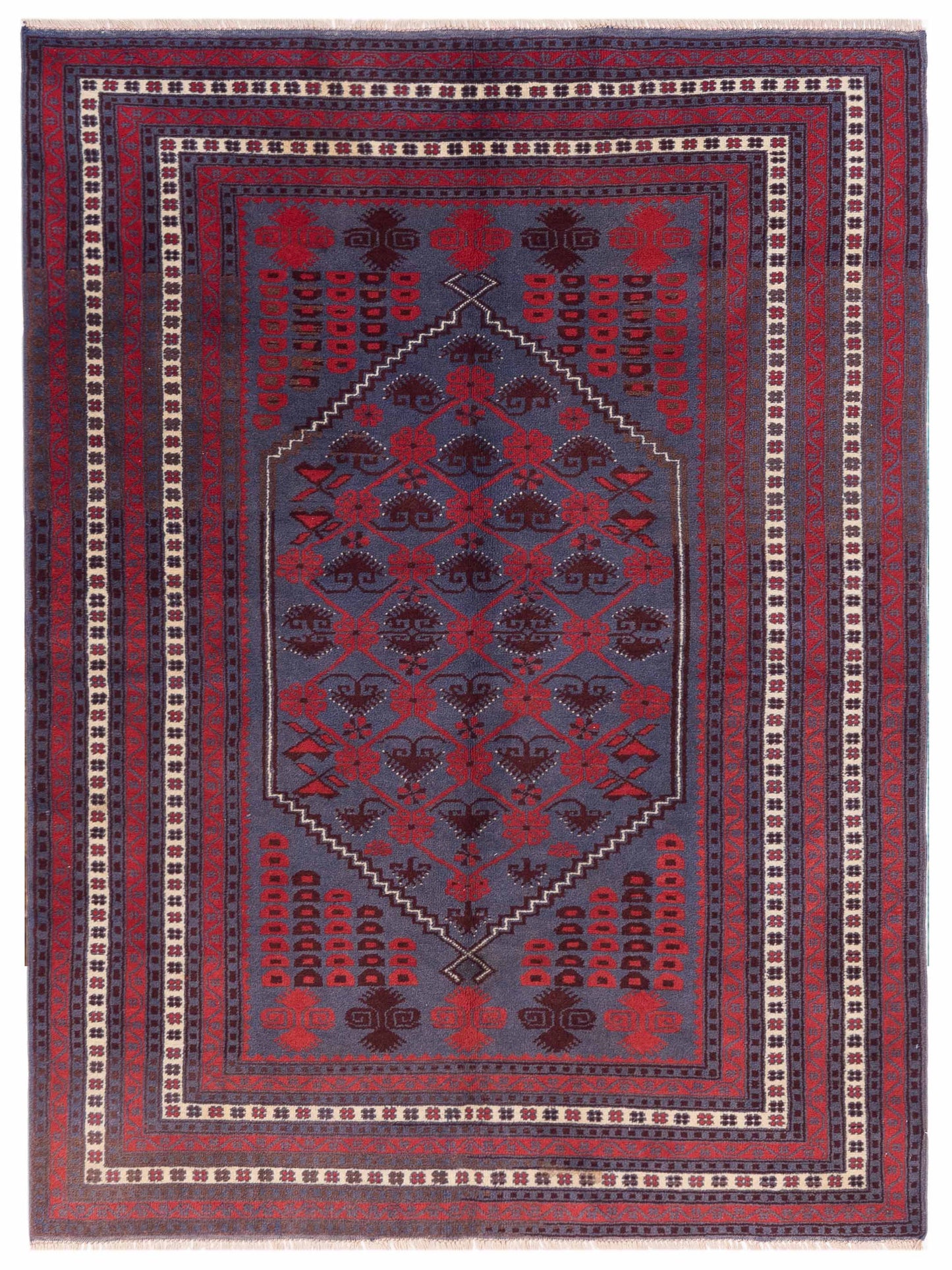 Pasha Turkish Shirwan Charcoal Charcoal Traditional