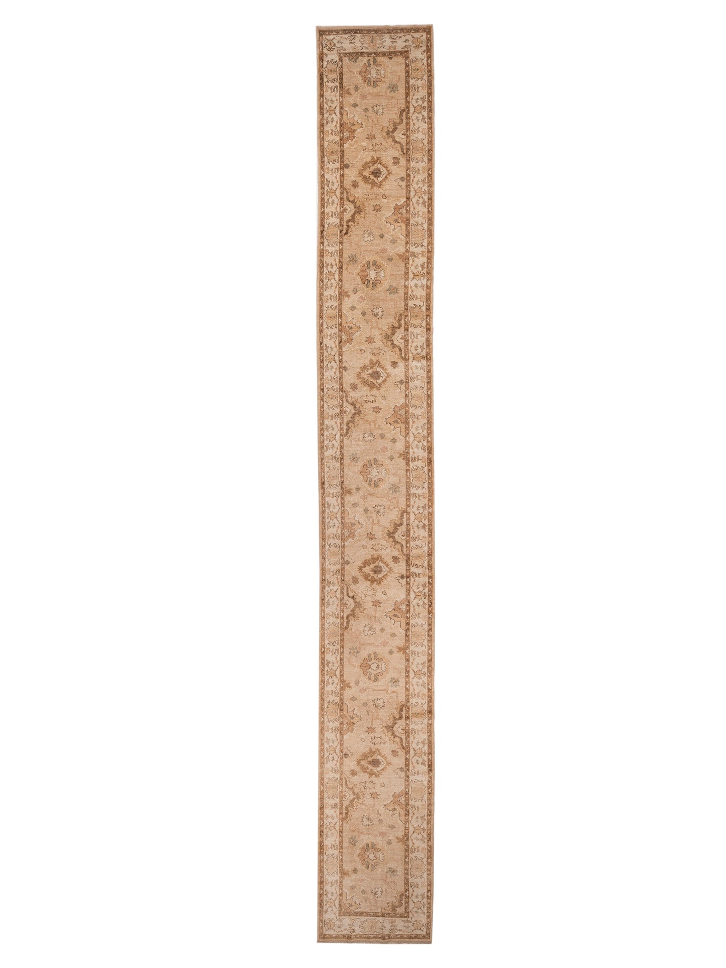 Anadol Angora Oushak Gold Ivory Traditional
