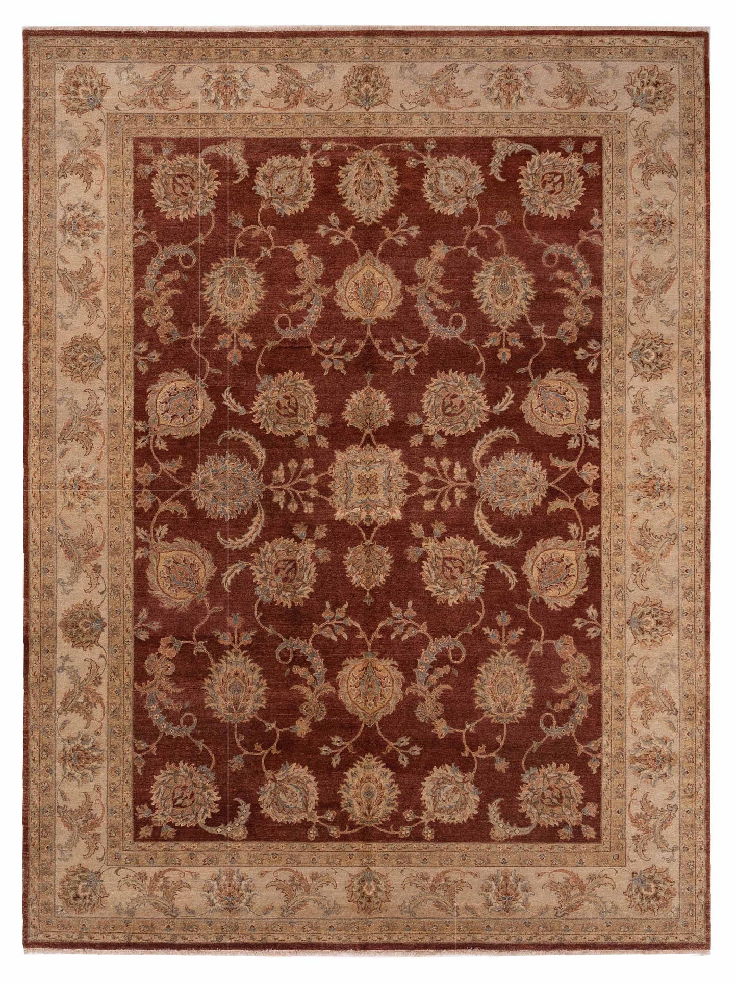 Rajpur Ghazani Rust Ivory Transitional