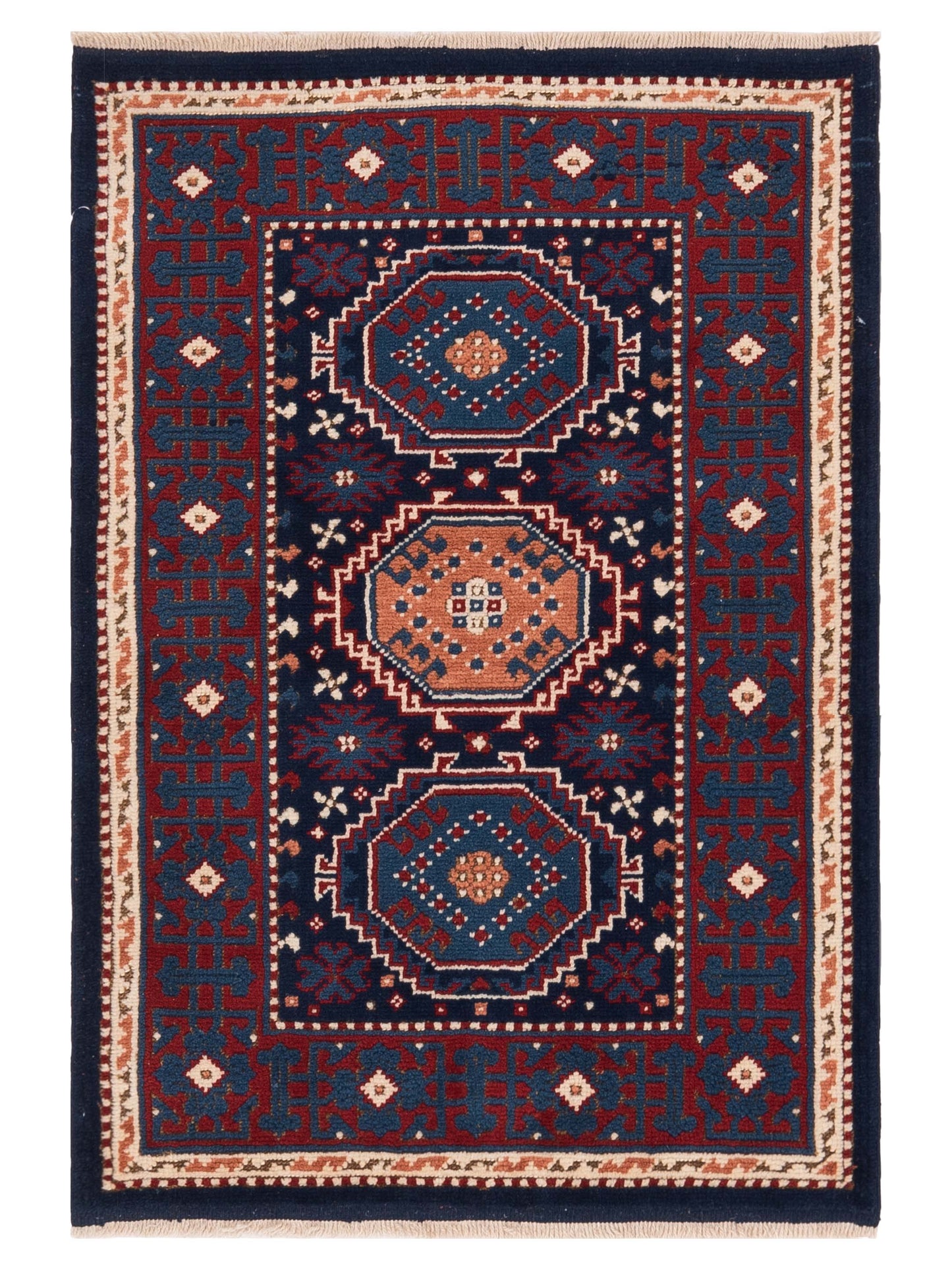 Pasha Turkish Shirwan Navy Blue Traditional
