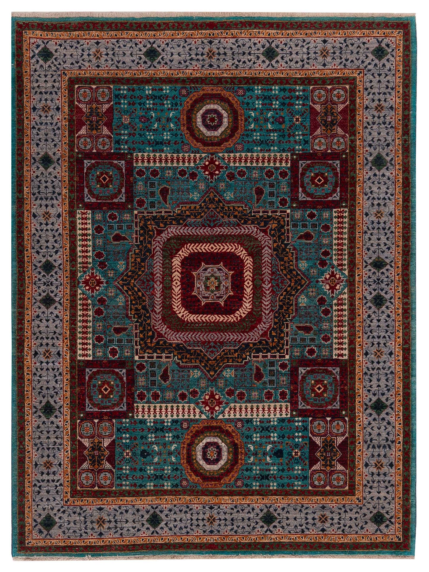 Nomad Super Mamluk Blue Gray Traditional