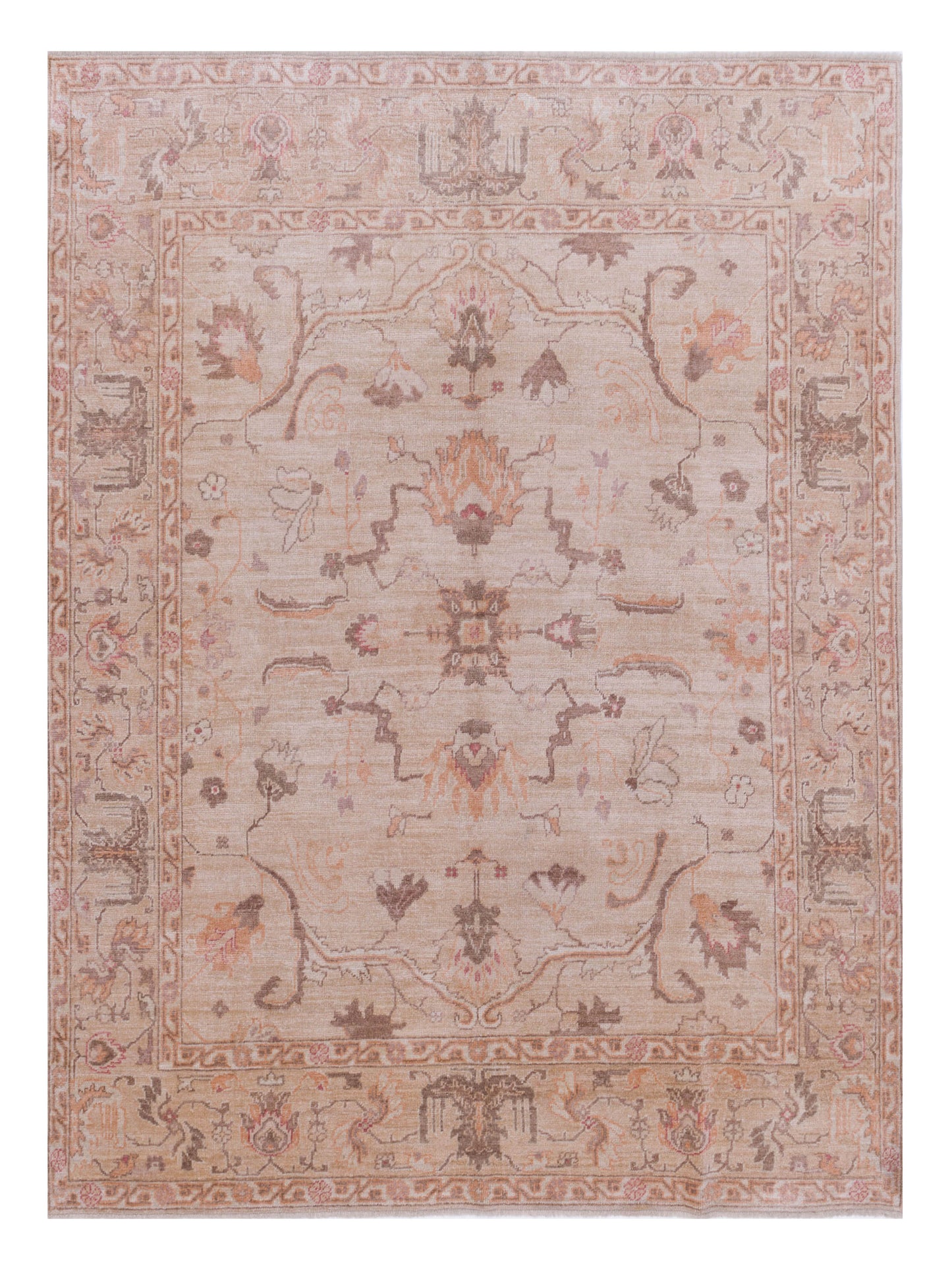 Anadol Angora Oushak Gold Gold Traditional