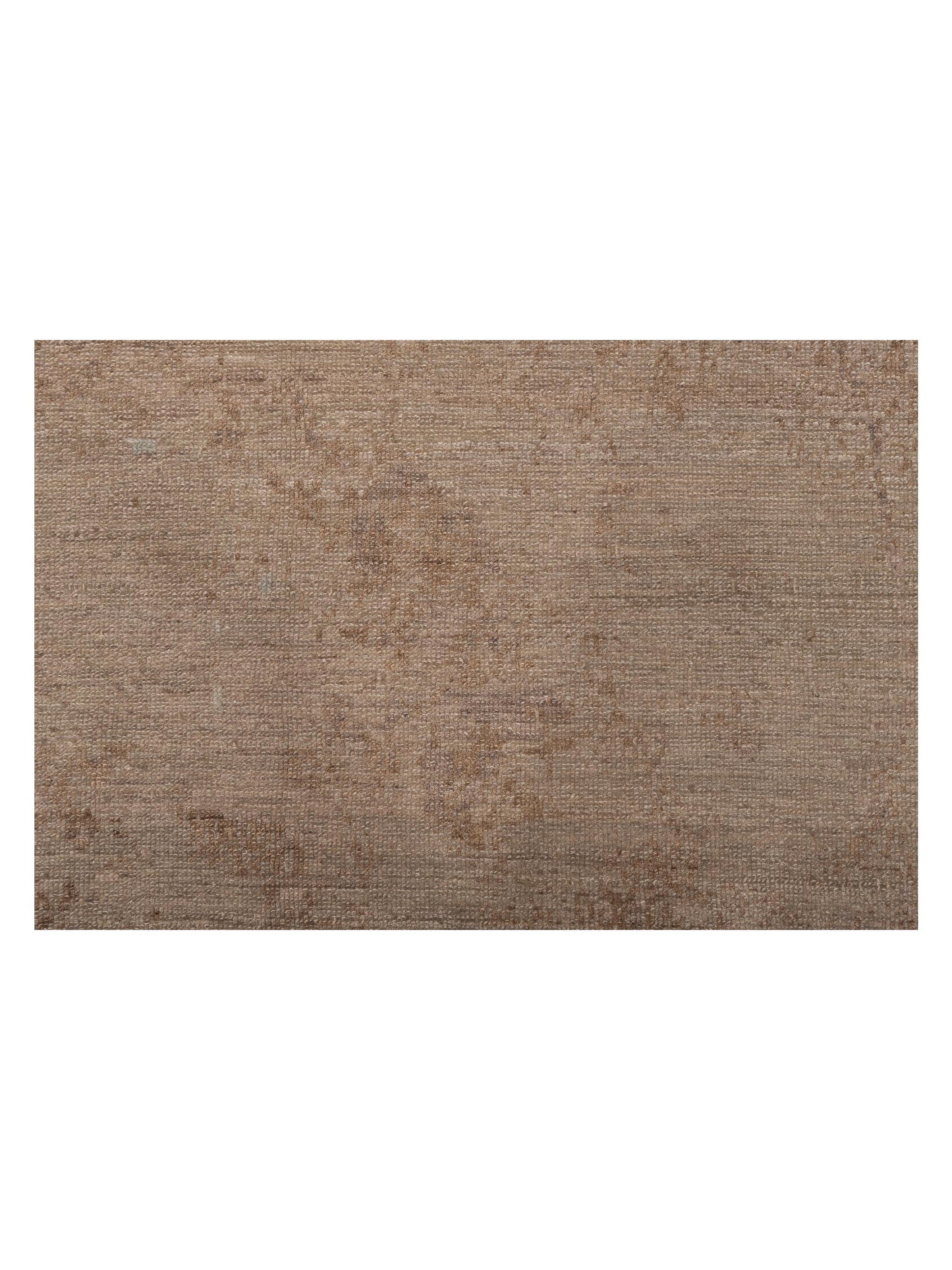 Defne Kathy Silver Brown 6.2x8.10 Hand Knotted Rug