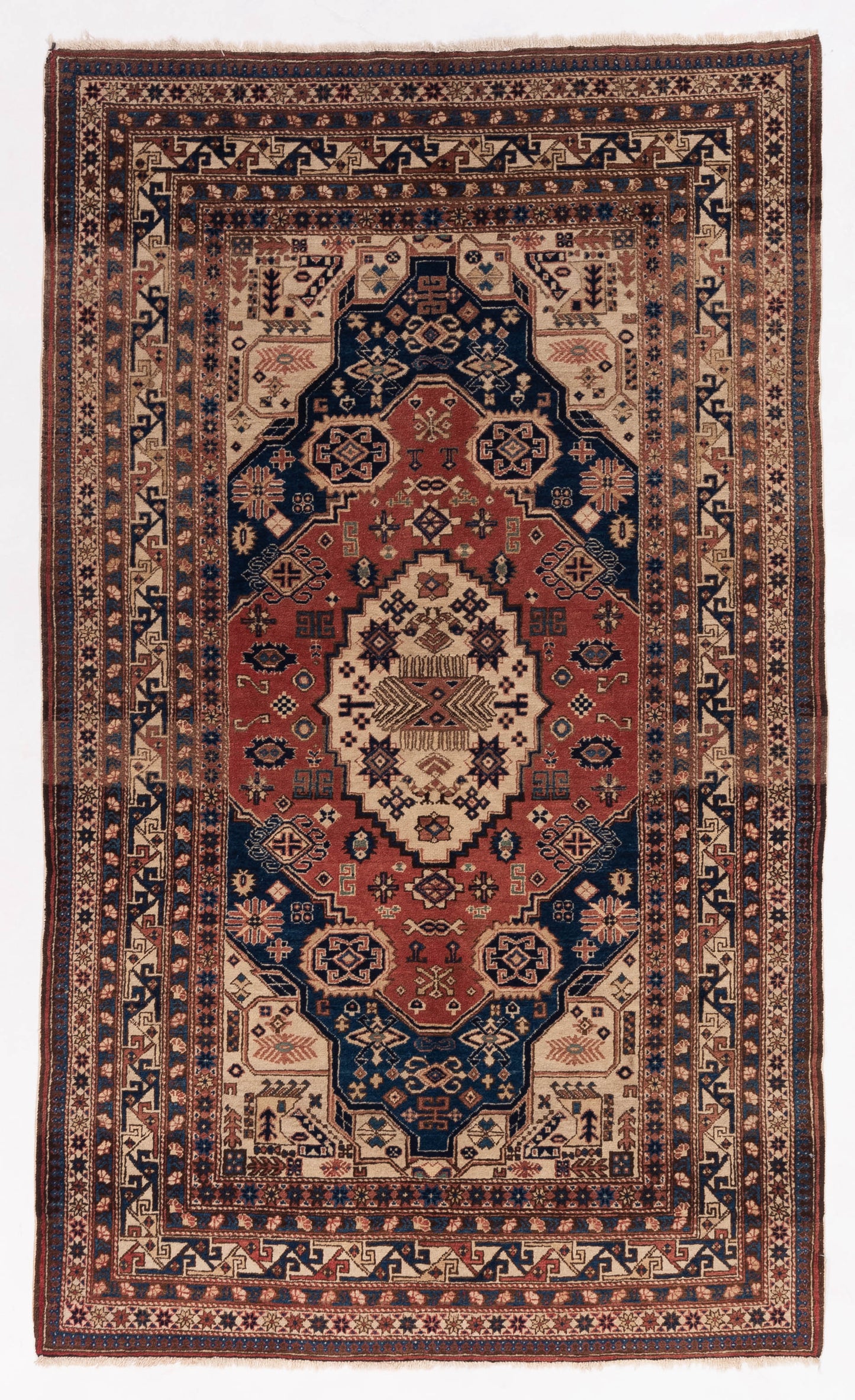 Pasha Old Anatolian Rust Brown Traditional