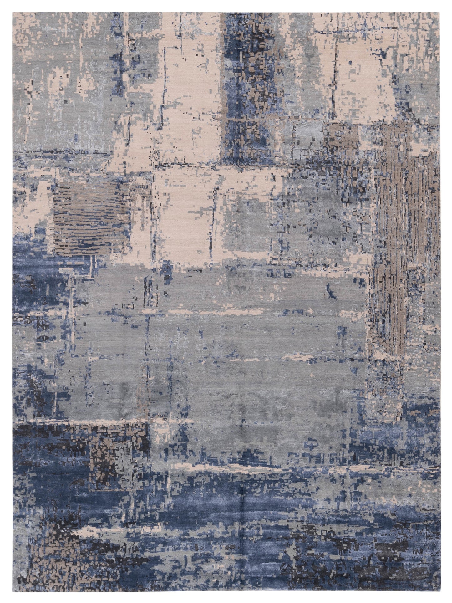 Siena Tibetino Ivory Gray Contemporary