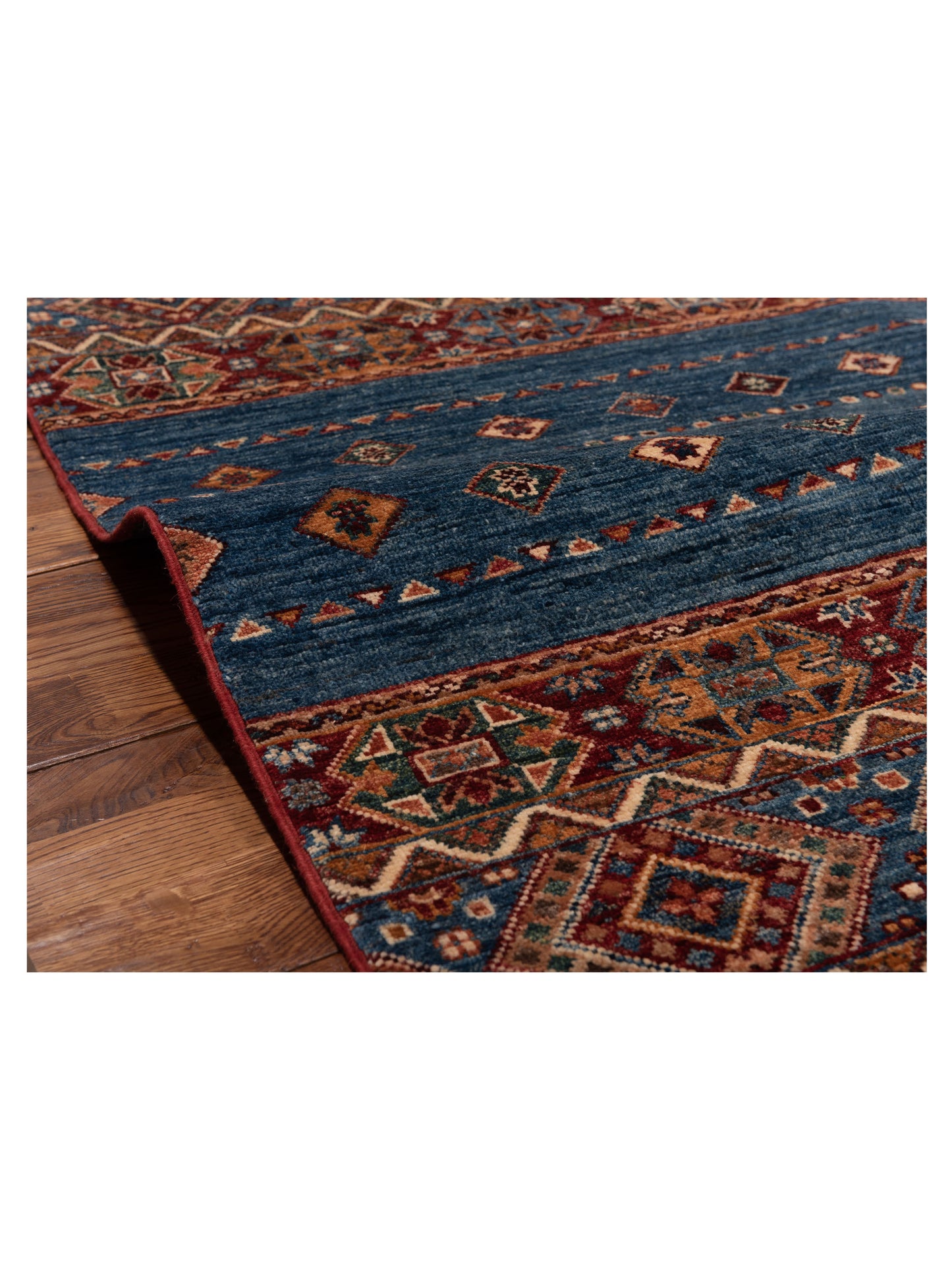 Khorjin 148784 Multi Multi 2.11x4.2 Hand Knotted Rug