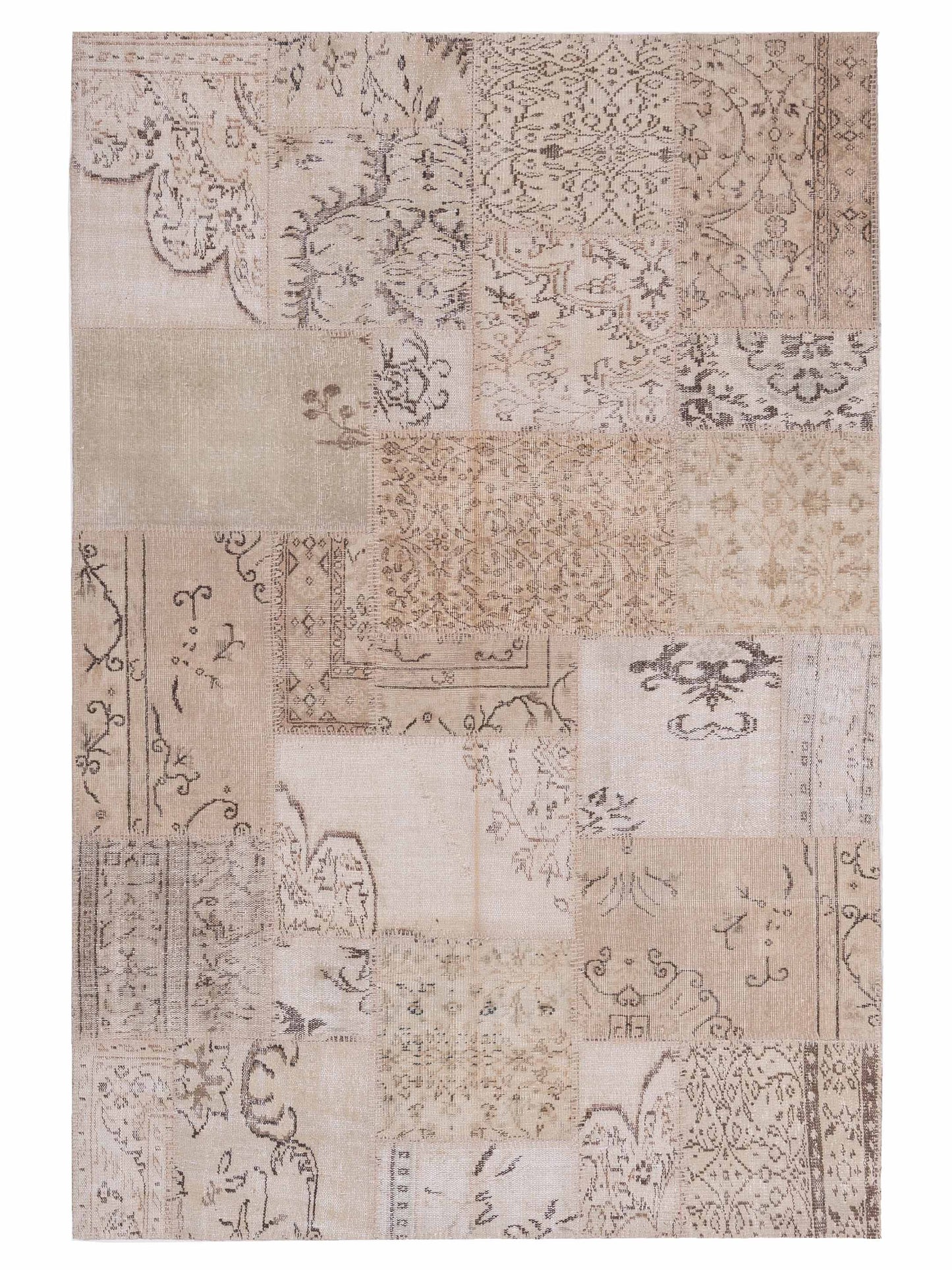 Pasha Turkish Vestige Patchwork Natural Contemporary