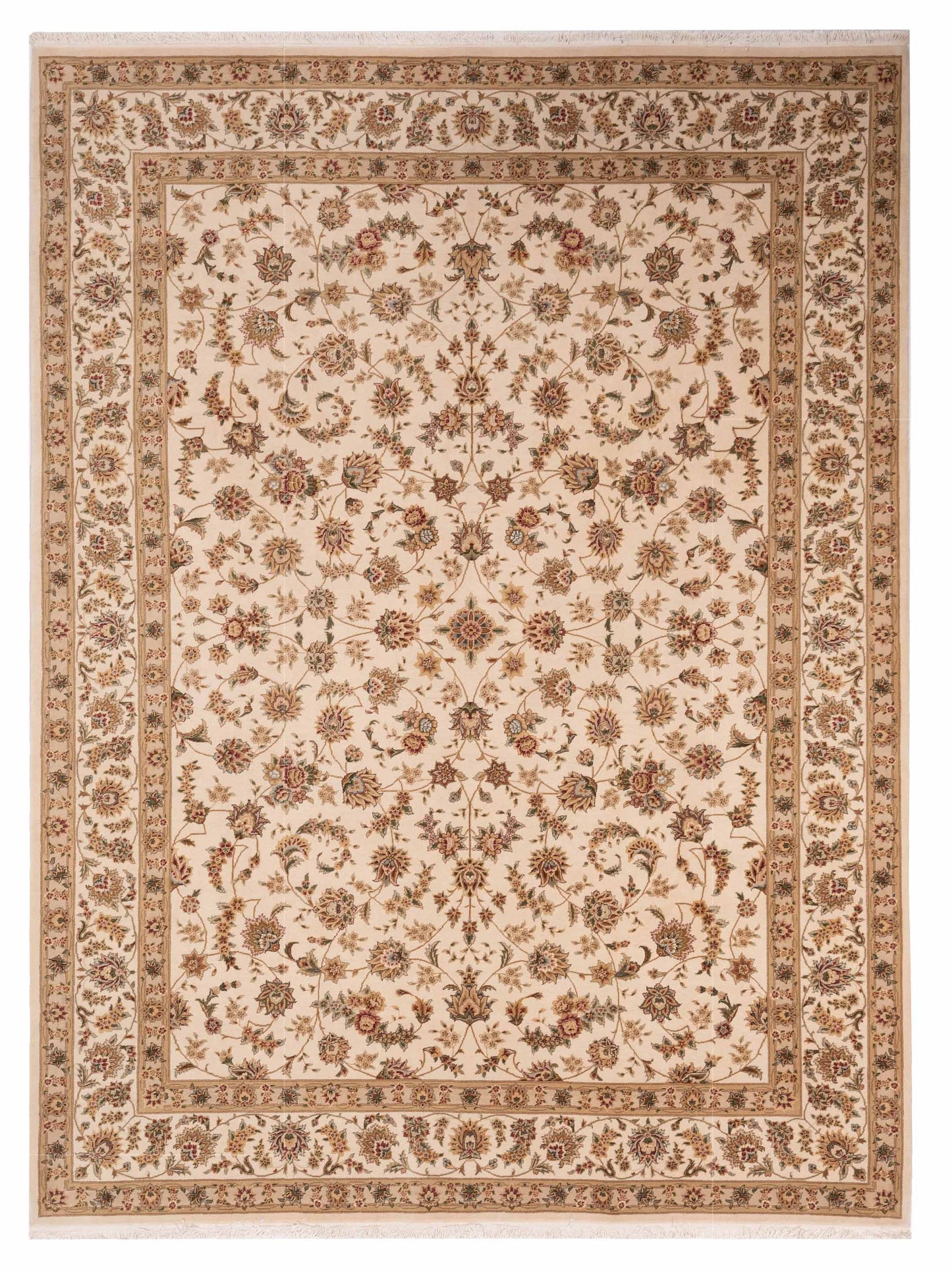 Pasha Magnolia Ivory Ivory Traditional