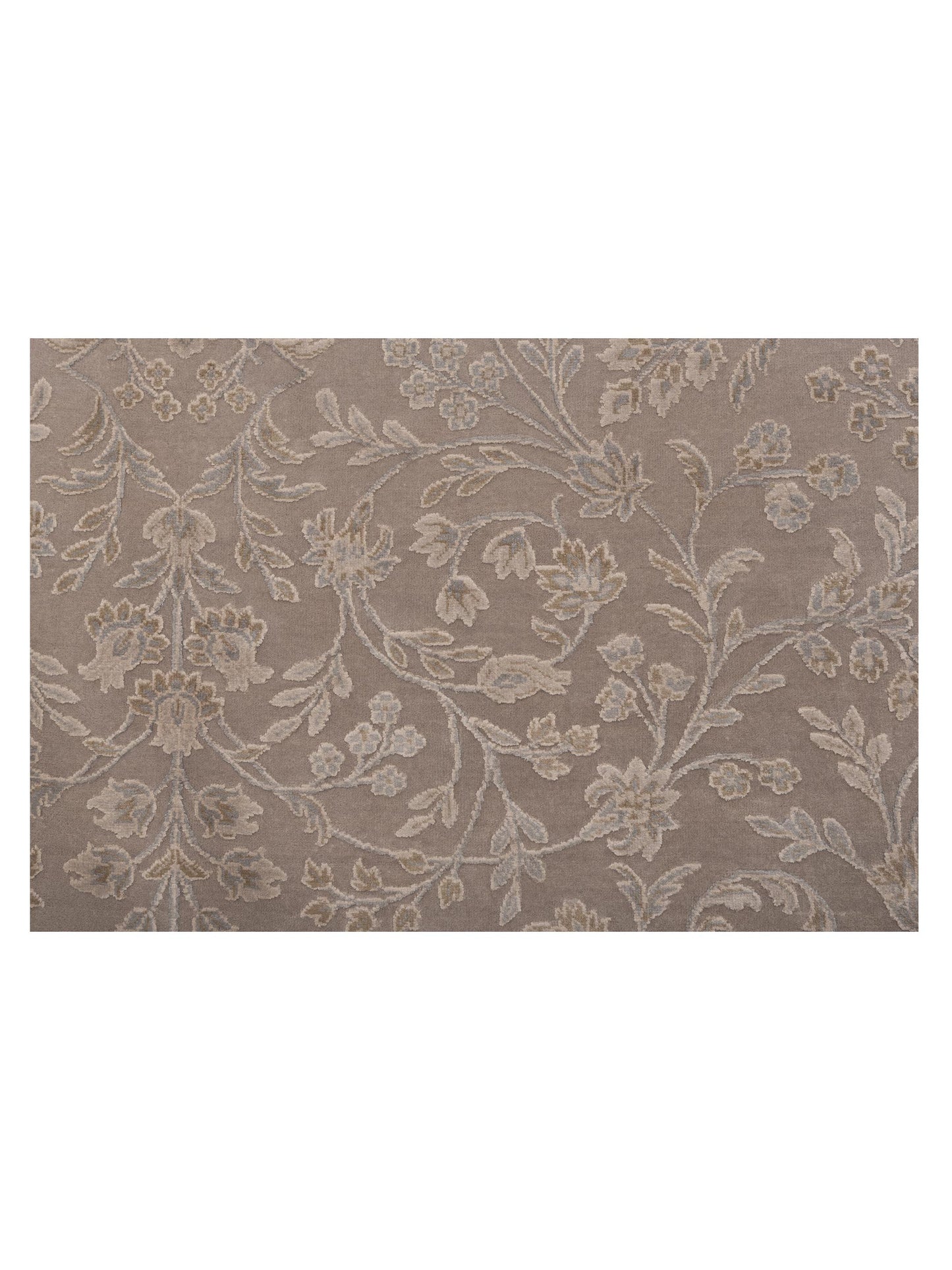 Imperial Silk 141447 Silver 8x10.1 Hand Knotted Rug