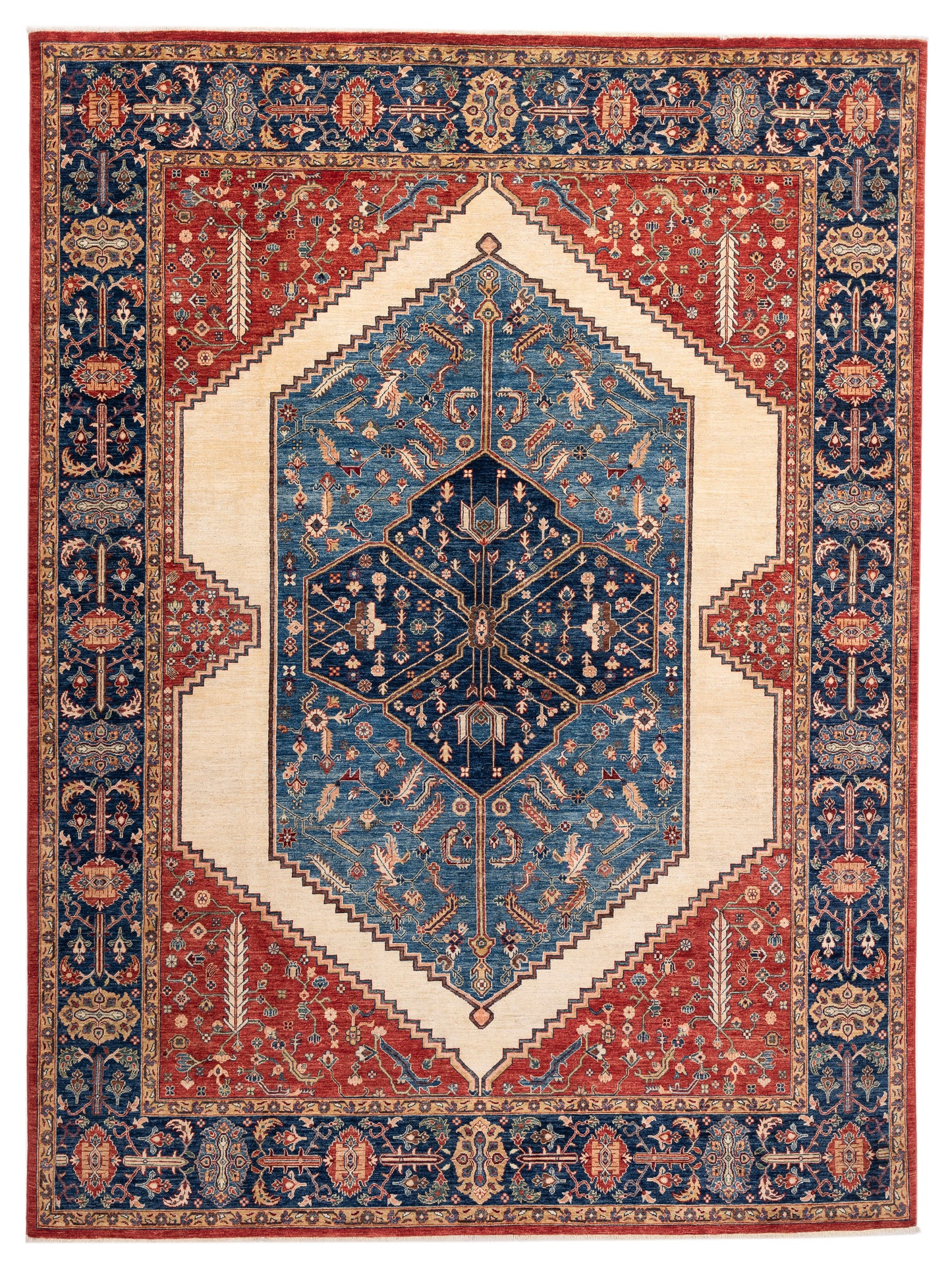 Nomad Akcha Red Blue Traditional