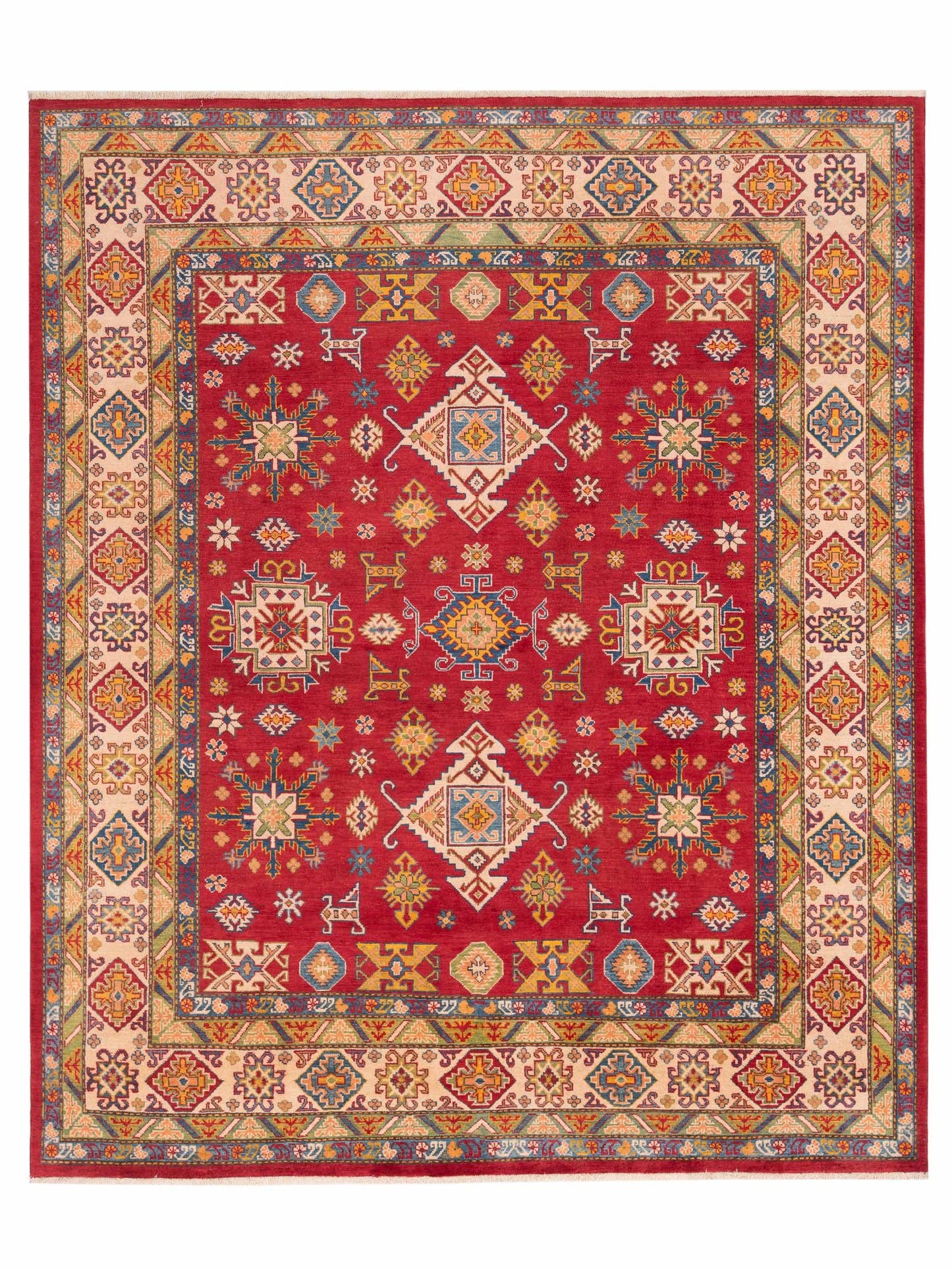 Nomad Kazak Red Ivory Tribal