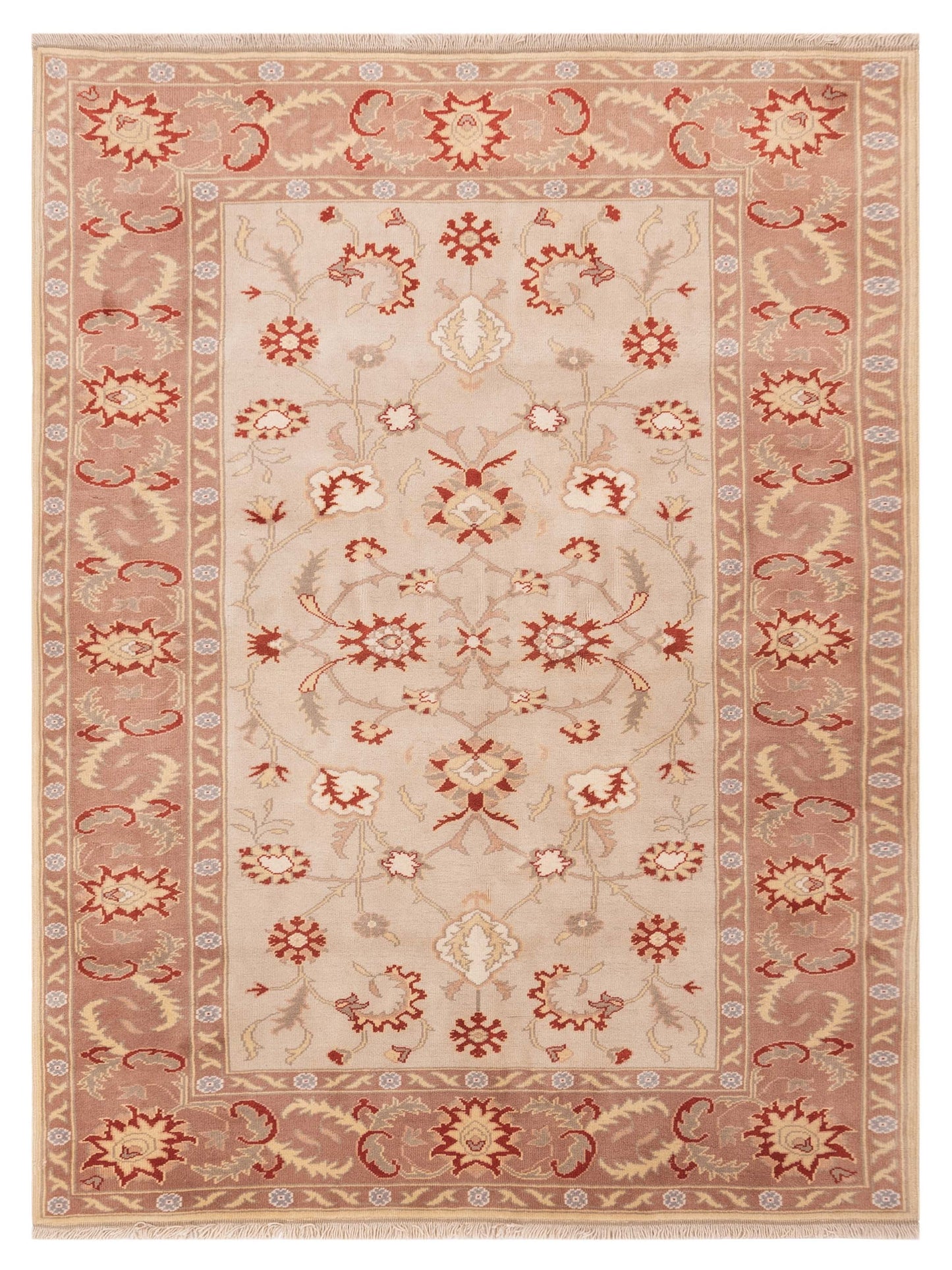 Pasha Milas Beige Pink Traditional