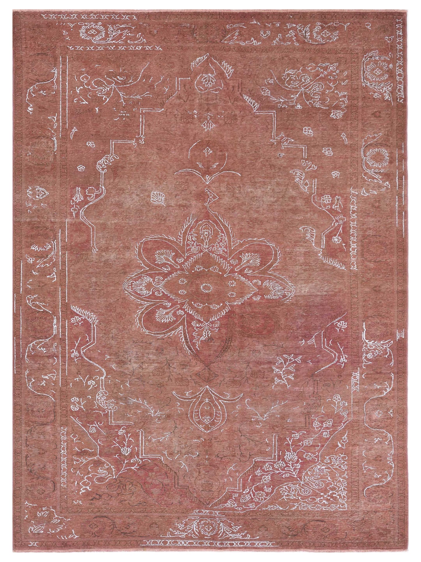 Pasha Vintage Pink Silver Contemporary