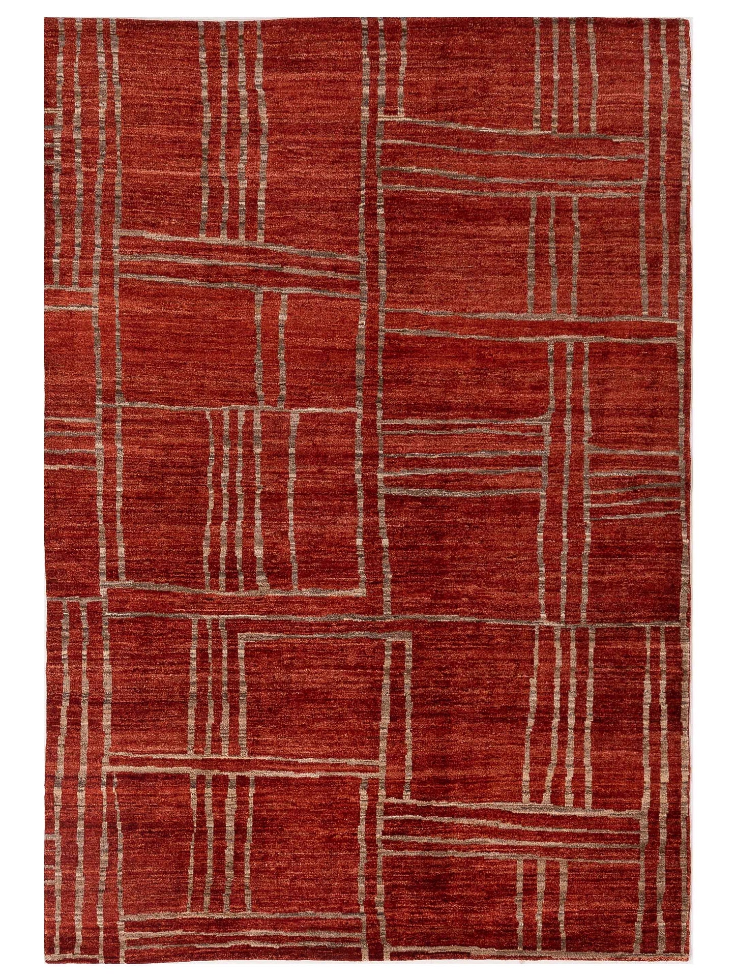 Siena Tibetino Red Ivory Contemporary