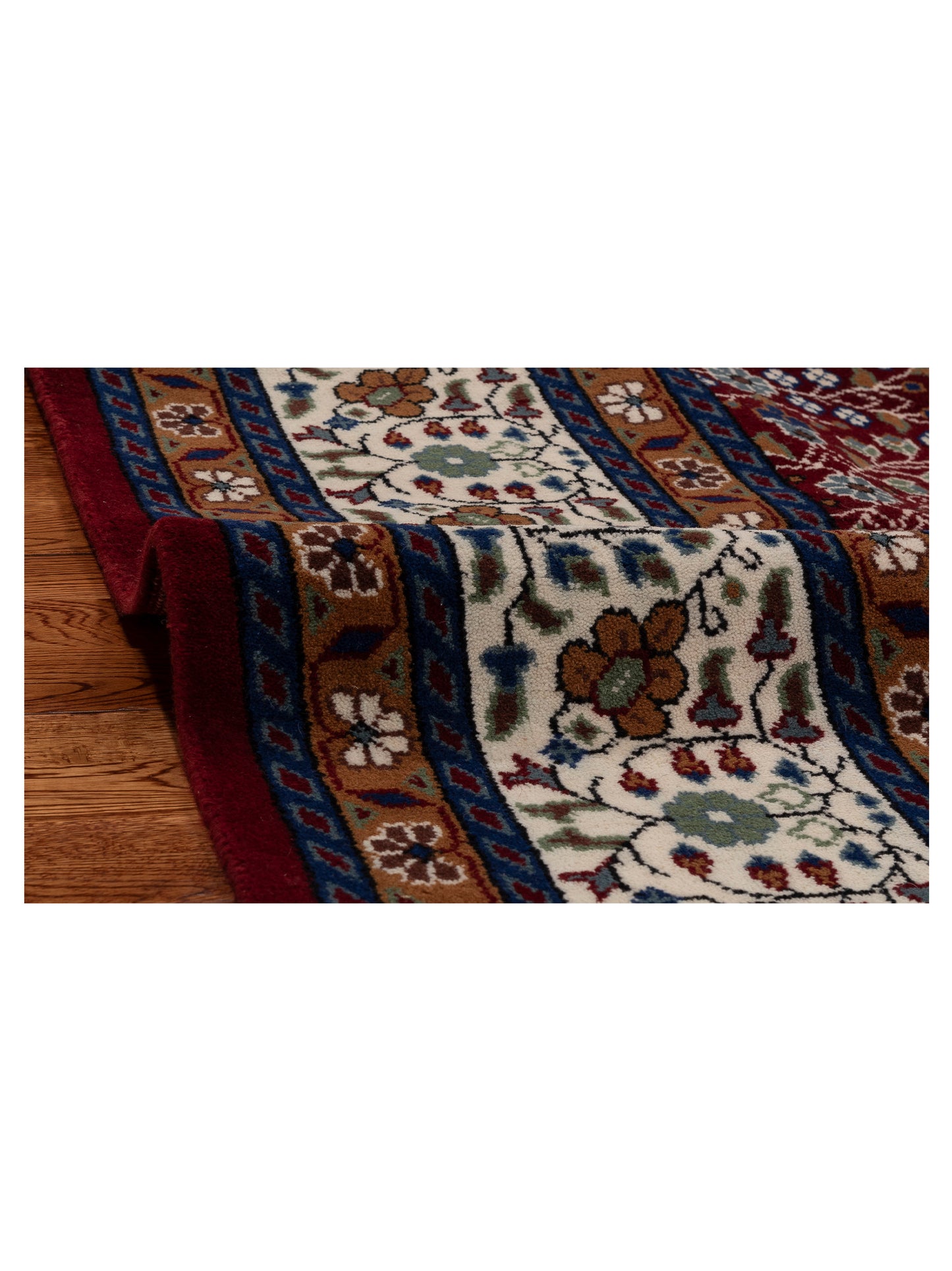 Kayseri 153132 Red Ivory 8.11x12 Hand Knotted Rug