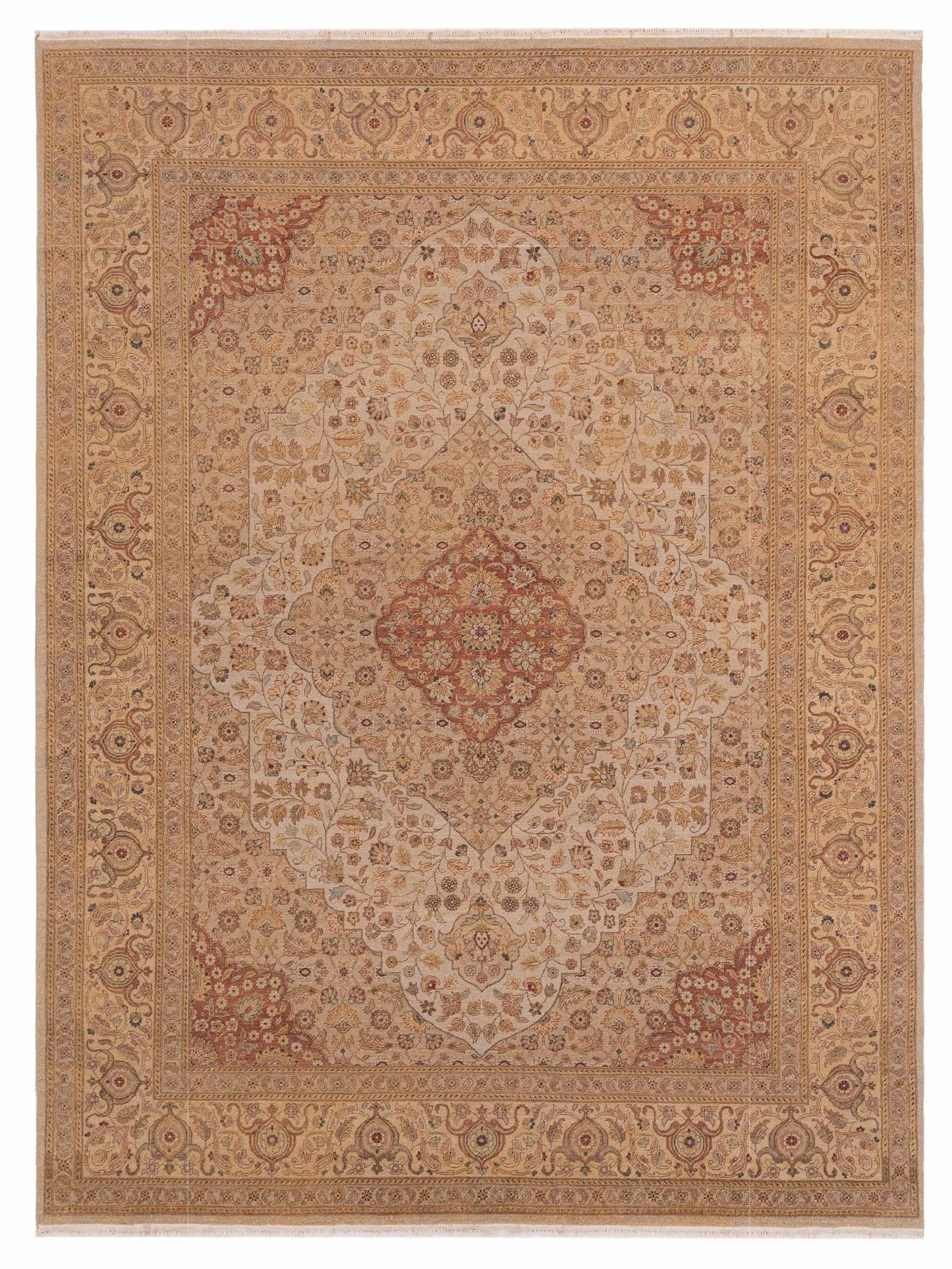 Rajpur Haji Jalili Beige Gold Transitional