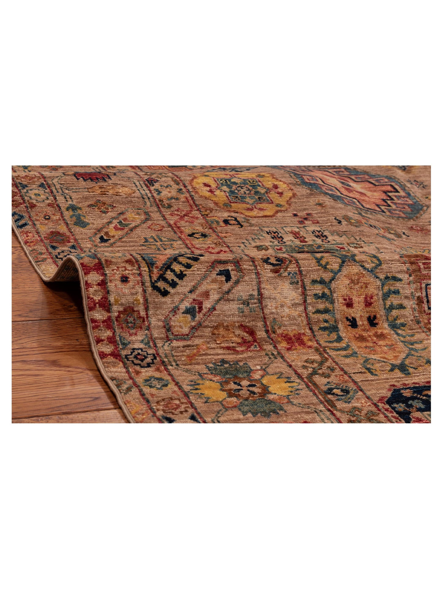 Artisan Kars 152250 Brown Brown 5.5x7.9 Hand Knotted Rug