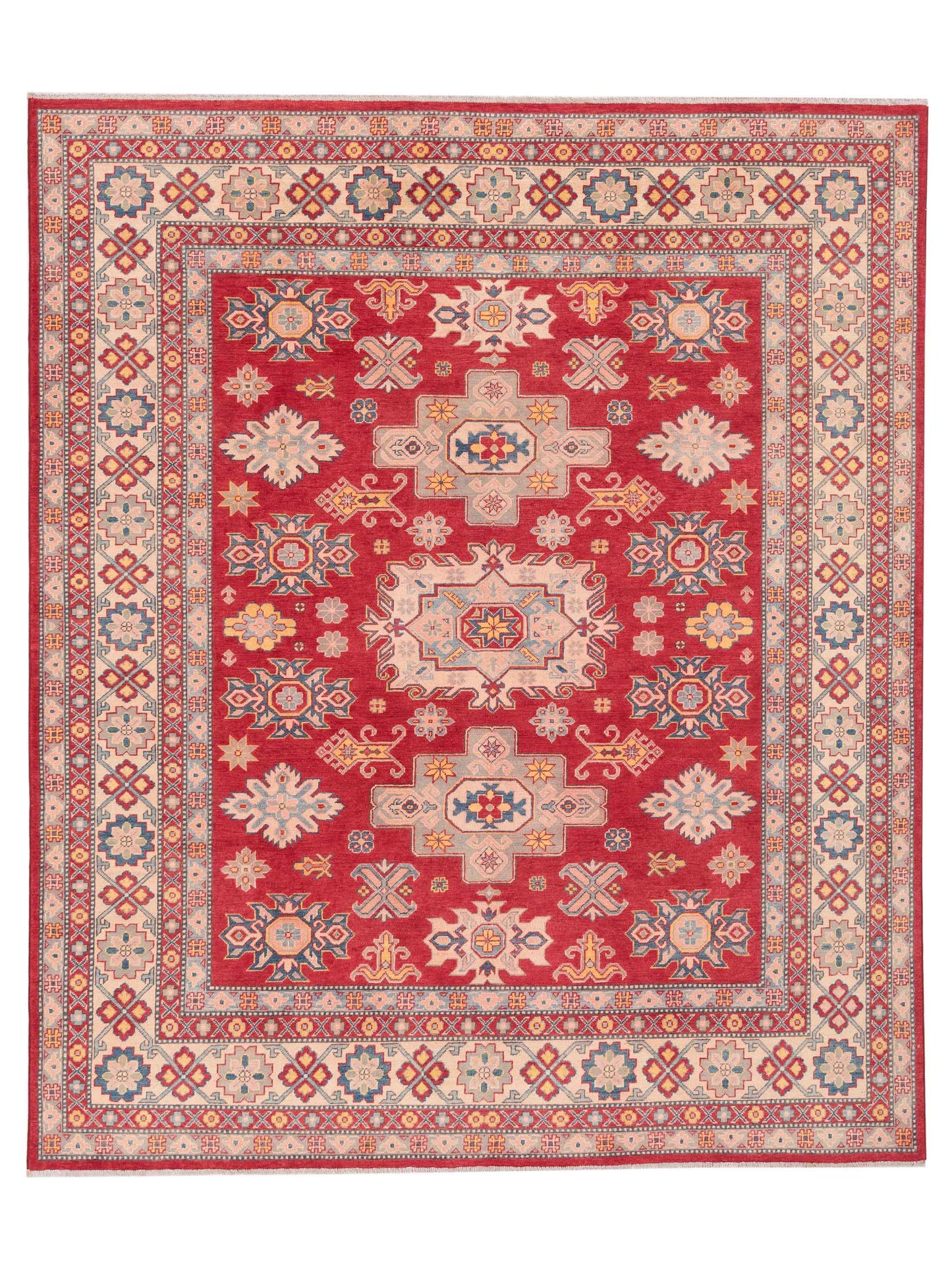 Nomad Kazak Red Ivory Tribal