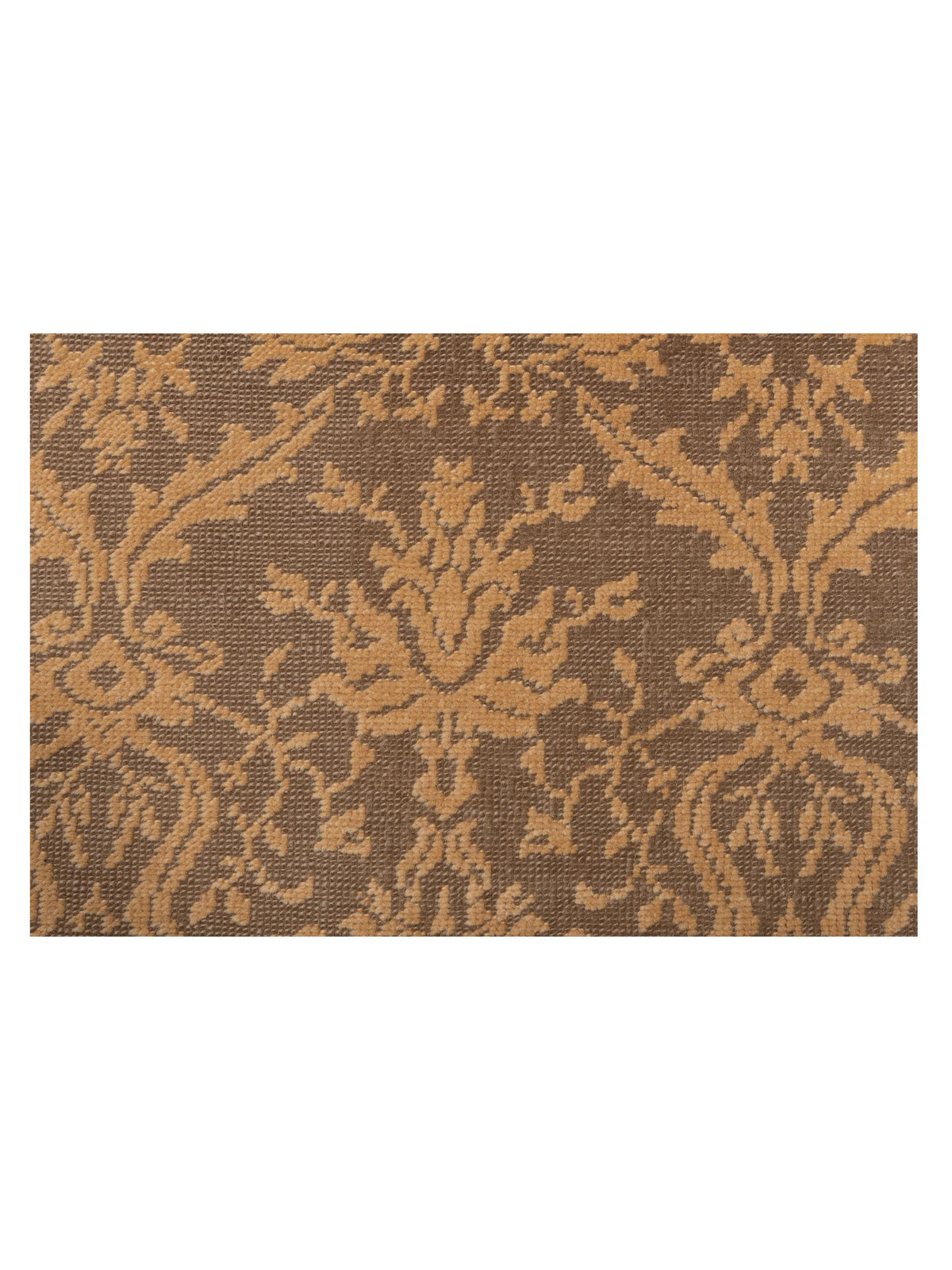 Vintage 107496 Silver 4.10x6.2 Hand Knotted Rug