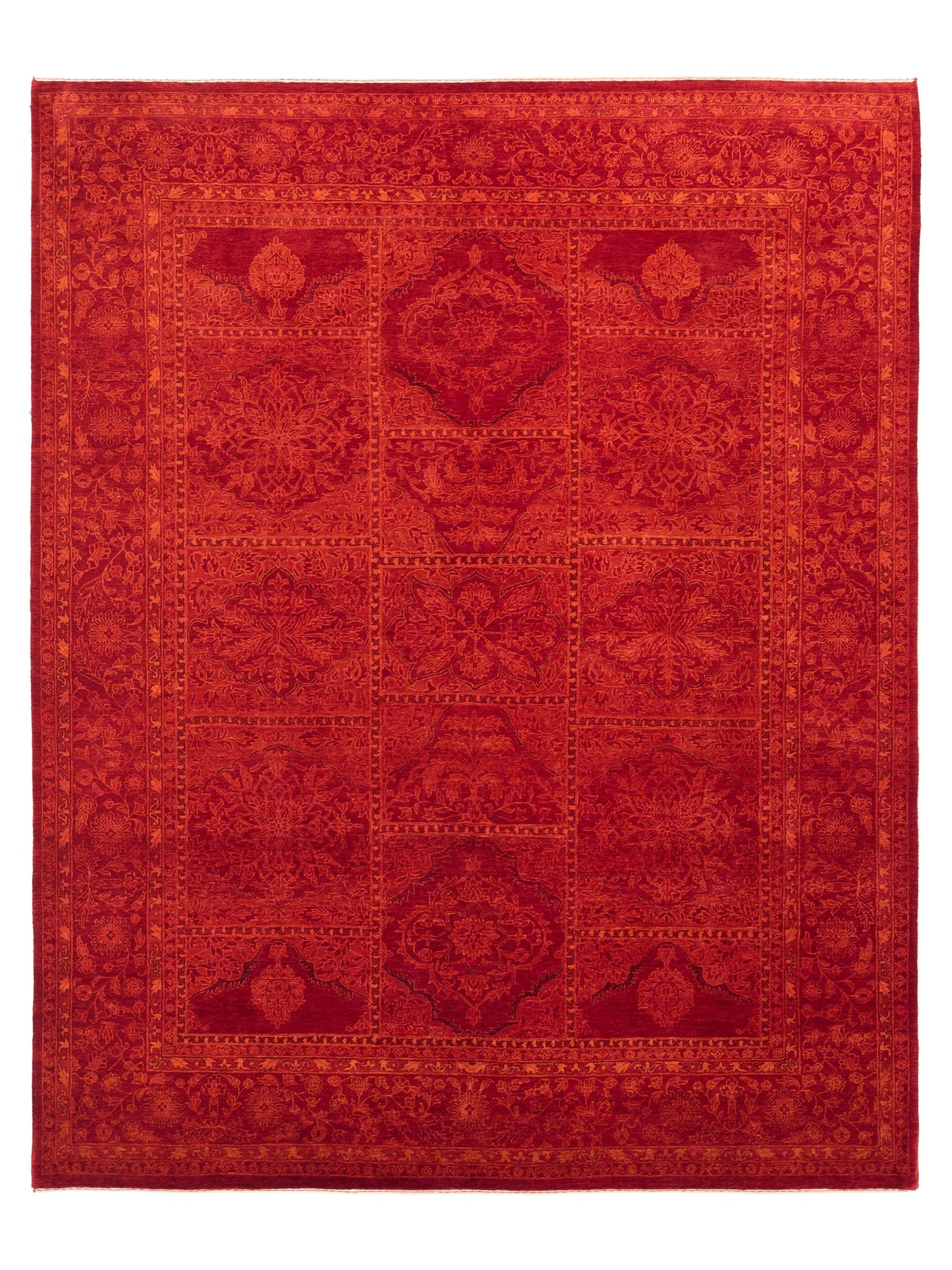Siena Loribaft Red Contemporary