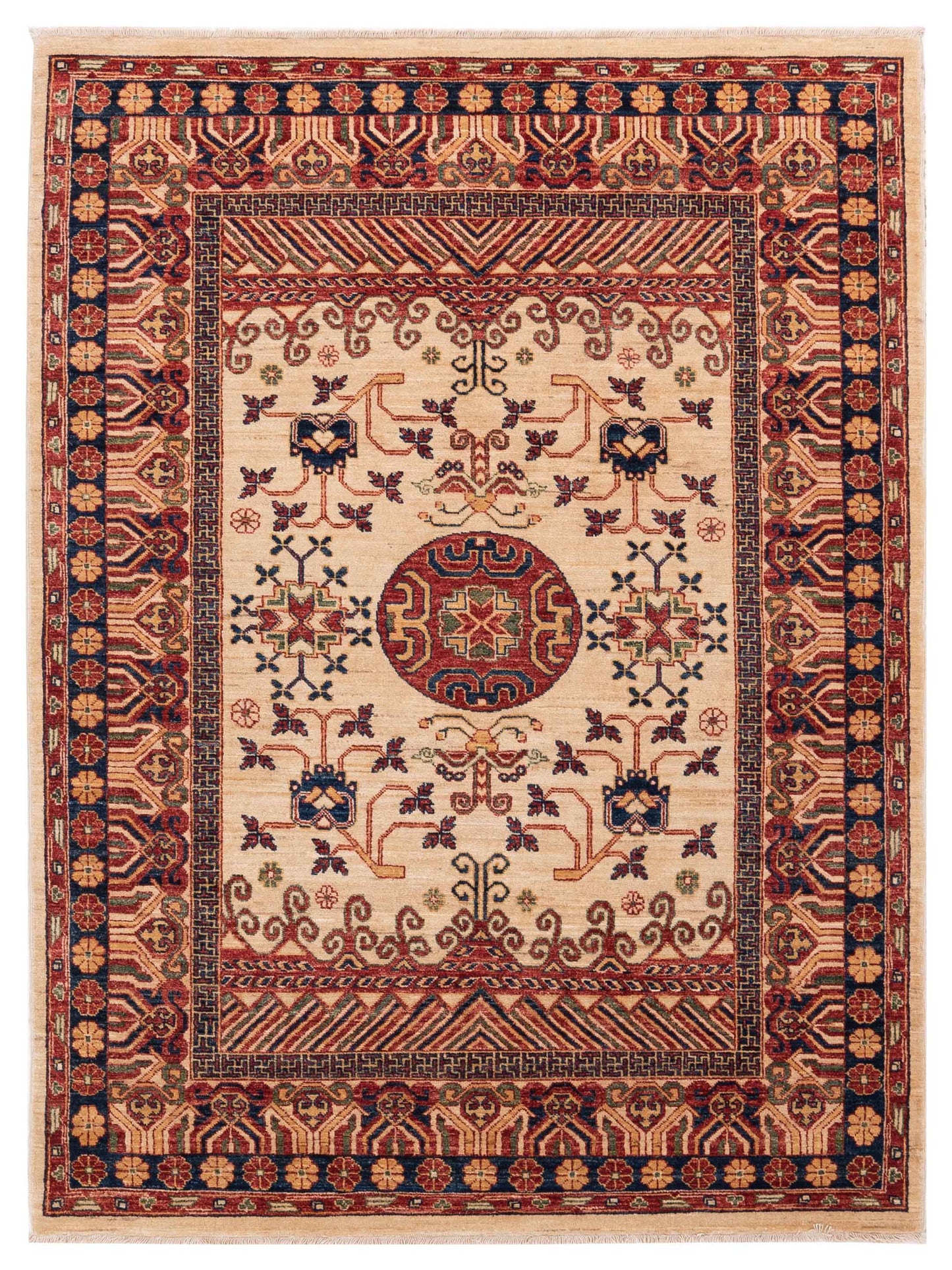 Nomad Laila Ivory Red Transitional
