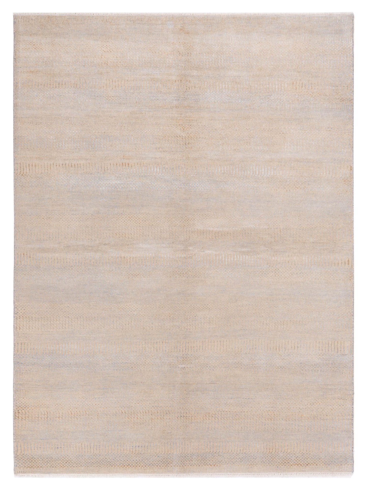 Rajpur Aurore Beige Silver Contemporary