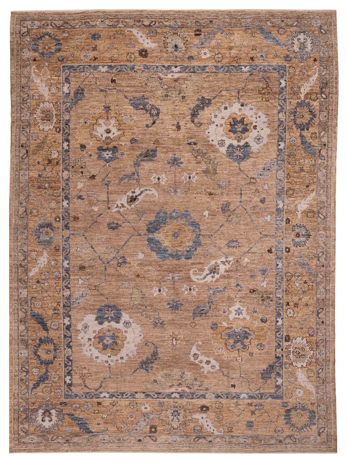 Anadol Angora Oushak Gold Gold Traditional