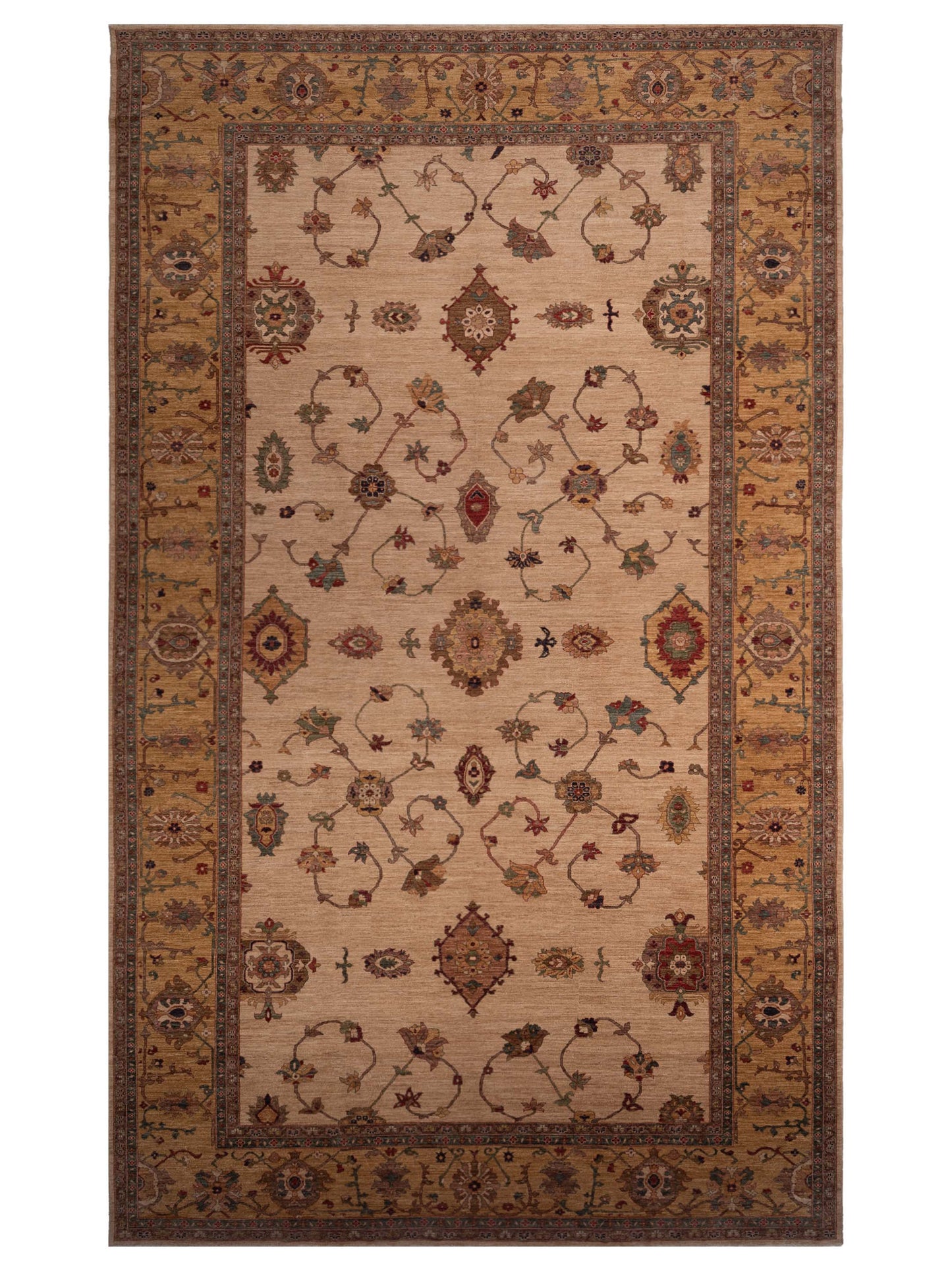 Pasha Elvan Ivory Gold Traditional
