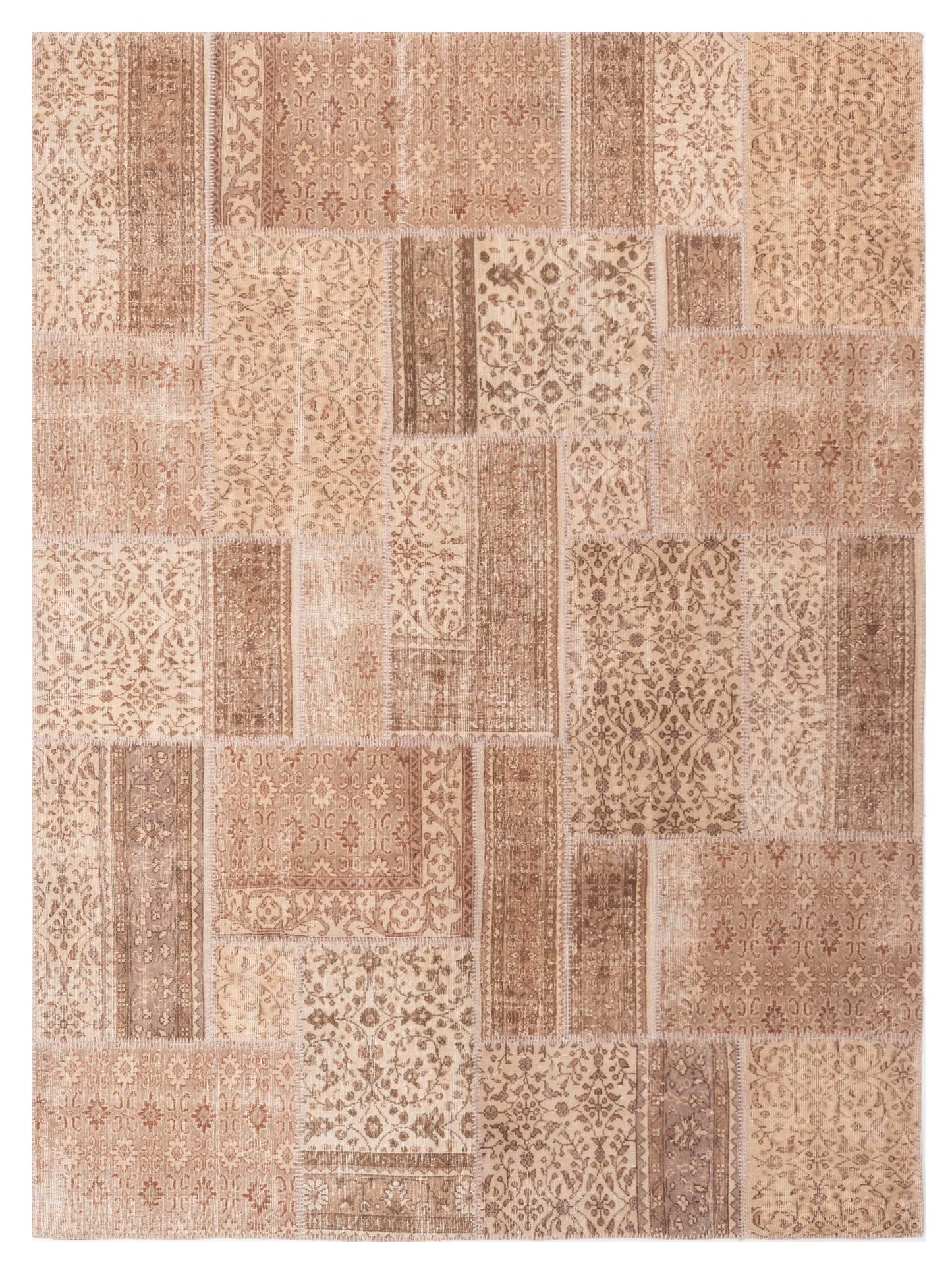 Pasha Turkish Vestige Patchwork Natural Contemporary