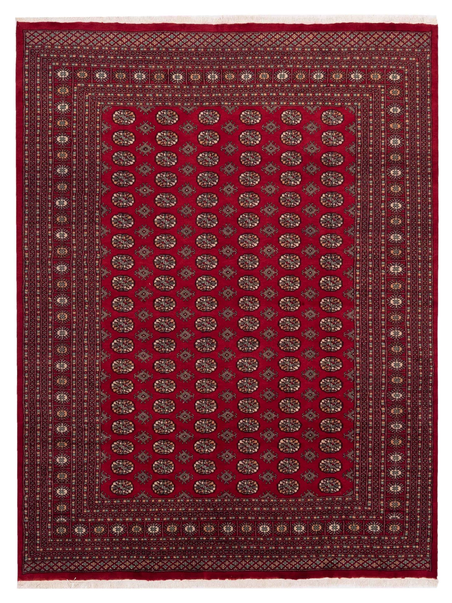 Nomad Bokhara Red Red Traditional