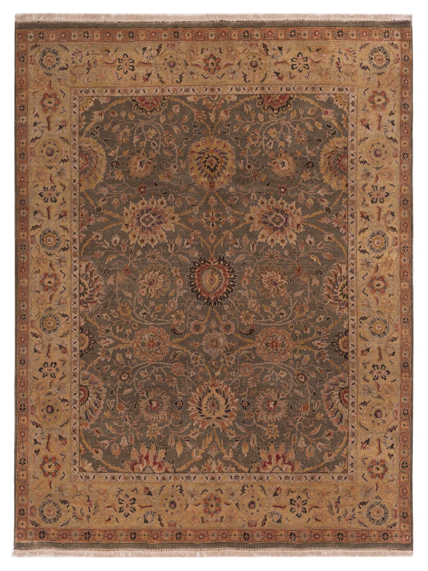 Rajpur Crown Green Beige Transitional