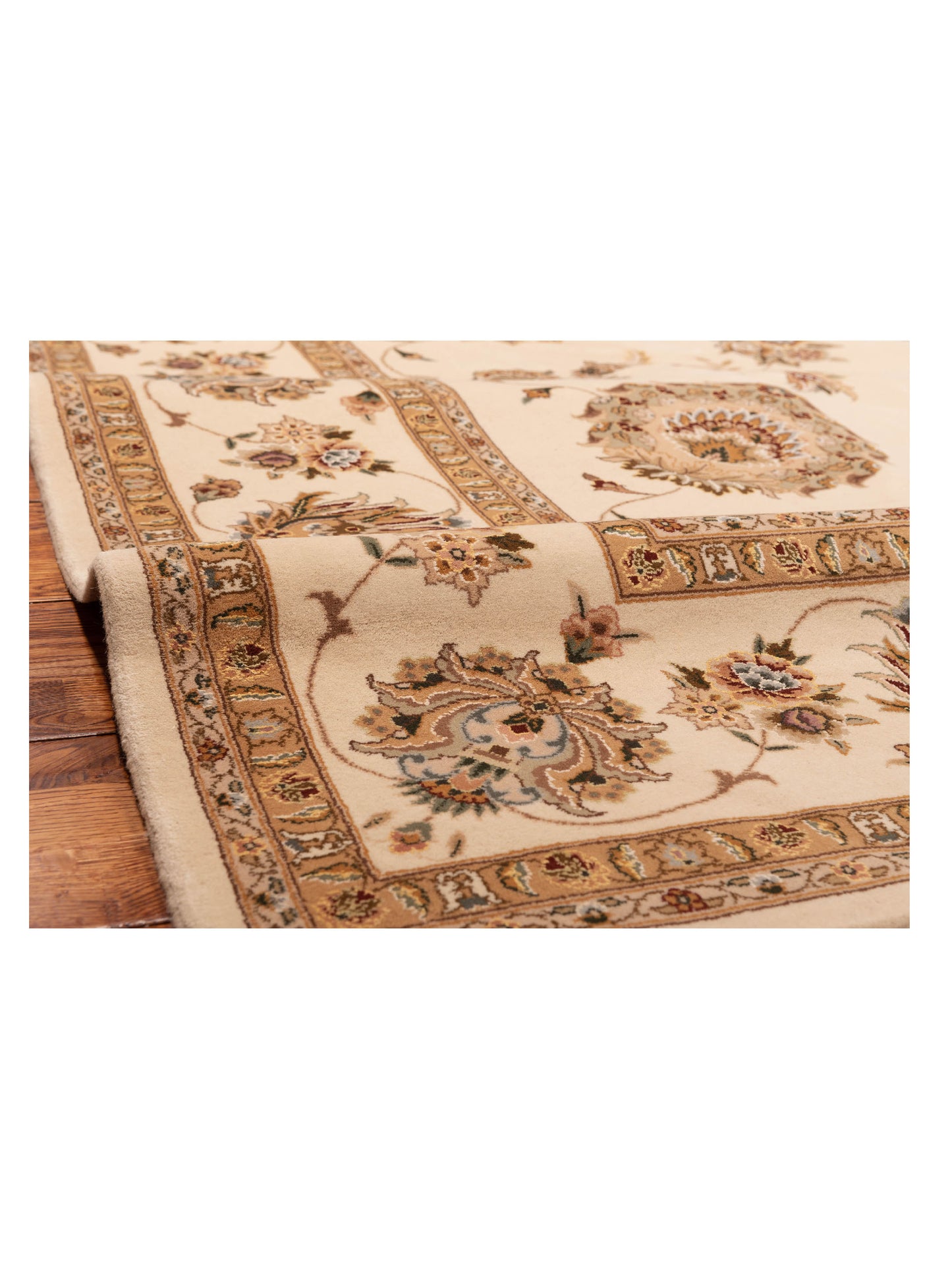 Magnolia 110540 Ivory Ivory 8.8x11.10 Hand Knotted Rug