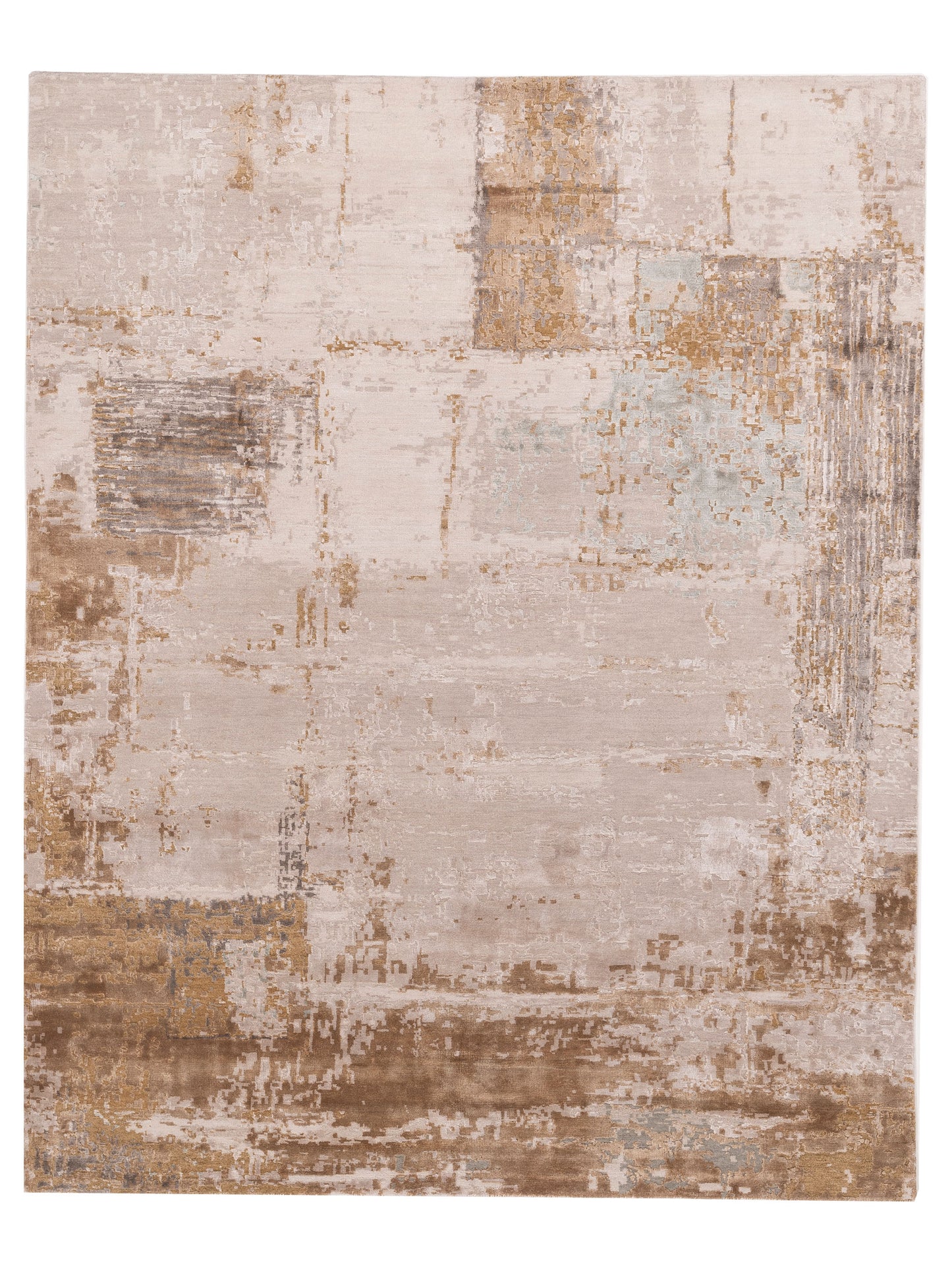 Siena Tibetino Ivory Light Brown Contemporary