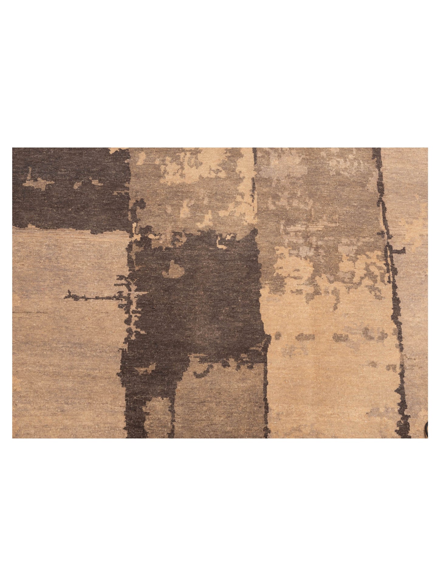 Tibetino 119306 Silver Gray 6.1x9 Hand Knotted Rug