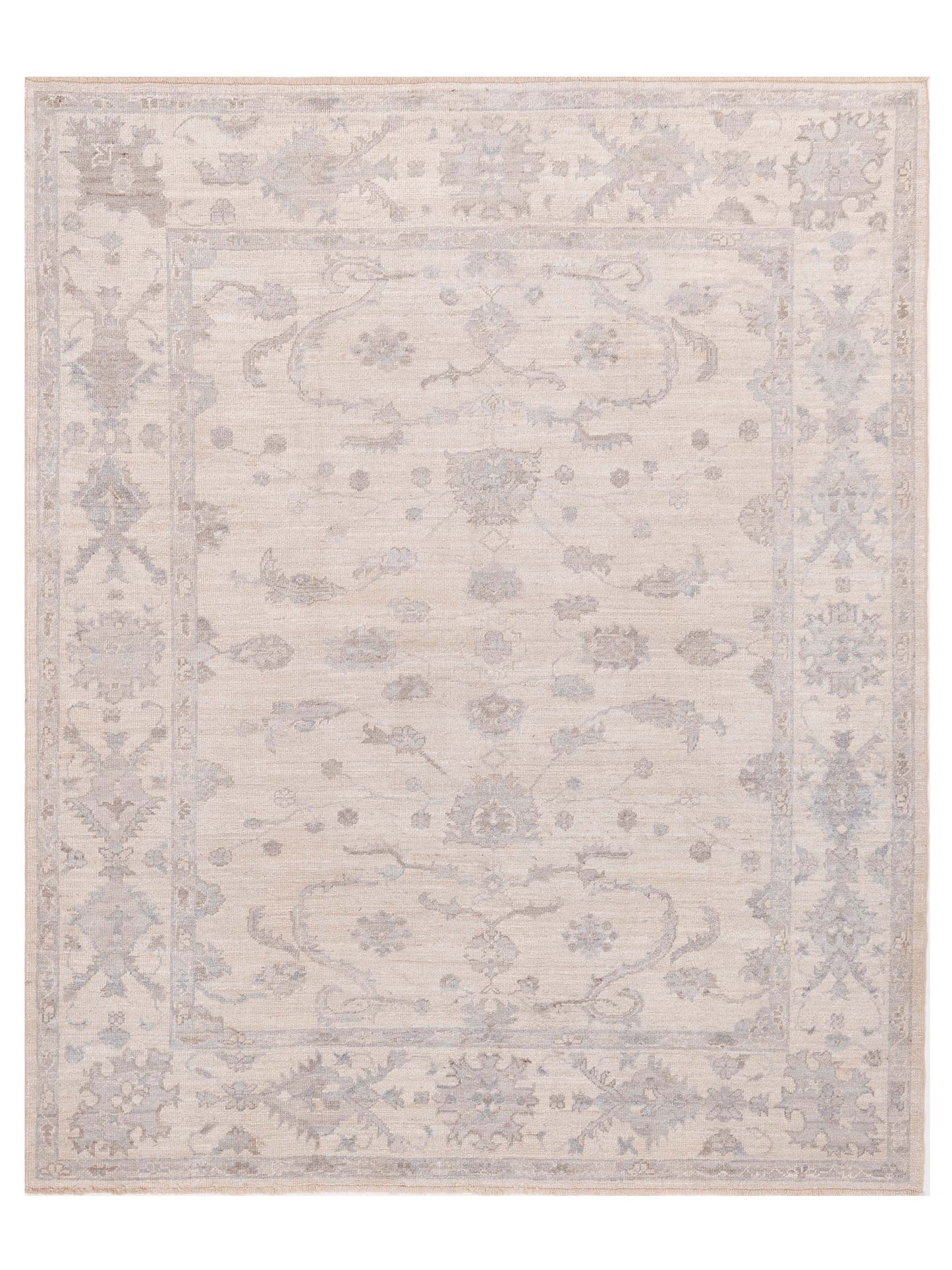 Anadol Angora Oushak Ivory Ivory Traditional