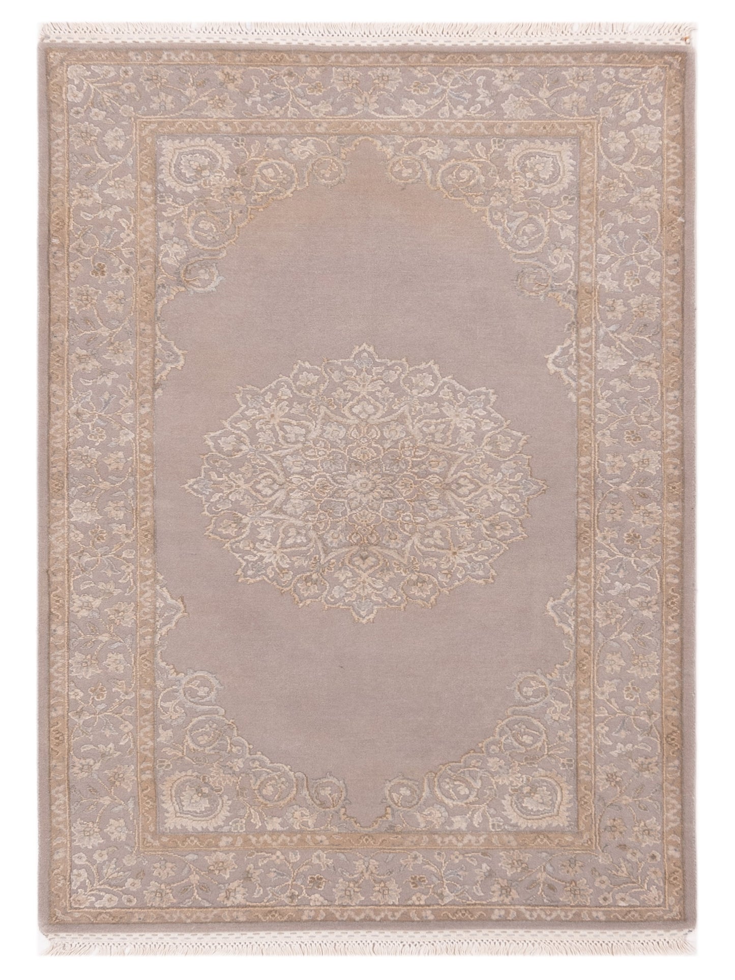 Rajpur Imperial Silk Gray Traditional