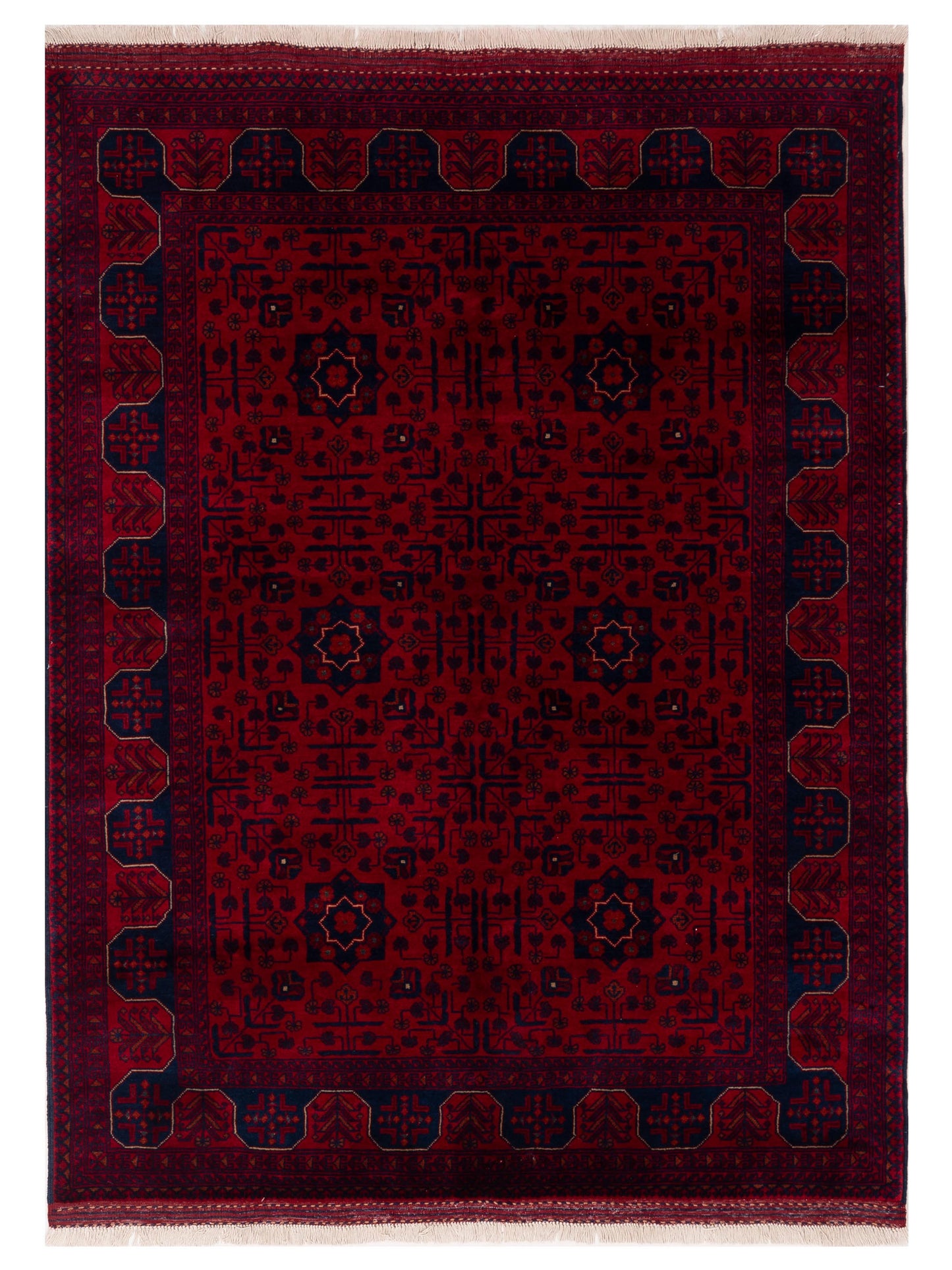 Nomad Afghan Belcik Red Navy Tribal