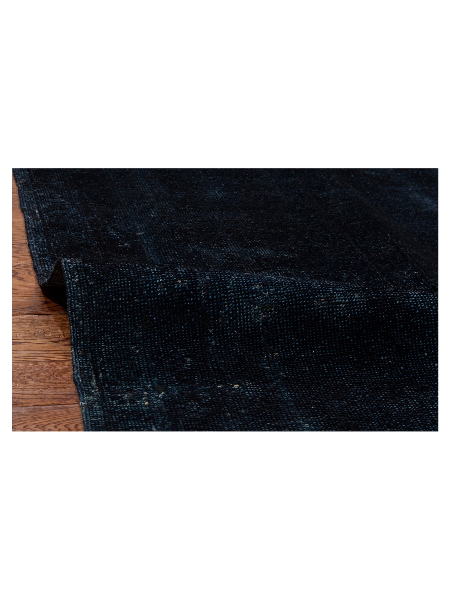 Vintage 110339 Dark Blue 11.2x14.11 Hand Knotted Rug