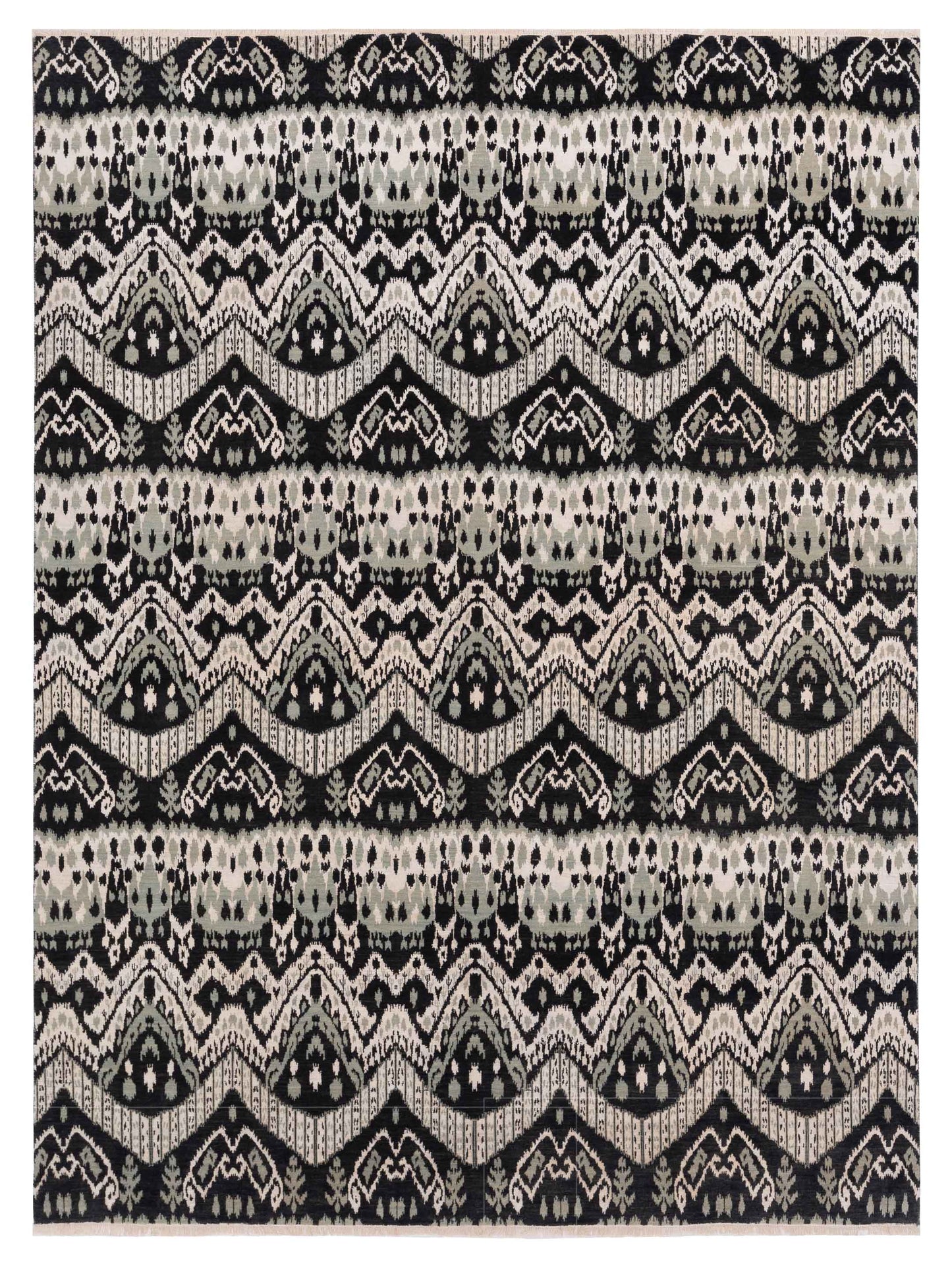 Siena Sterling Green Ivory Contemporary