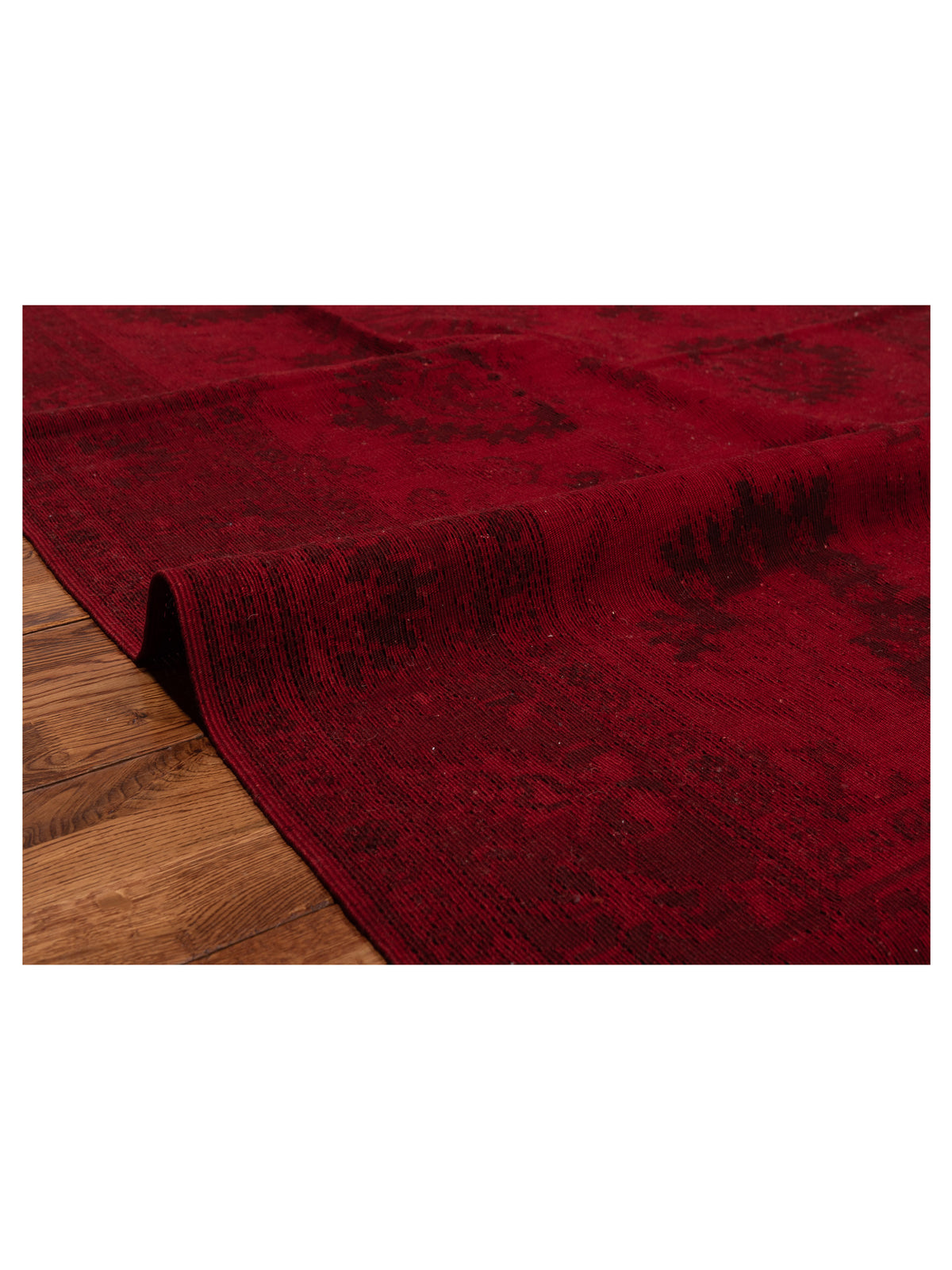 Transilvanian Kilim 70094 Red Red 5.5x7.11 Hand Woven Rug
