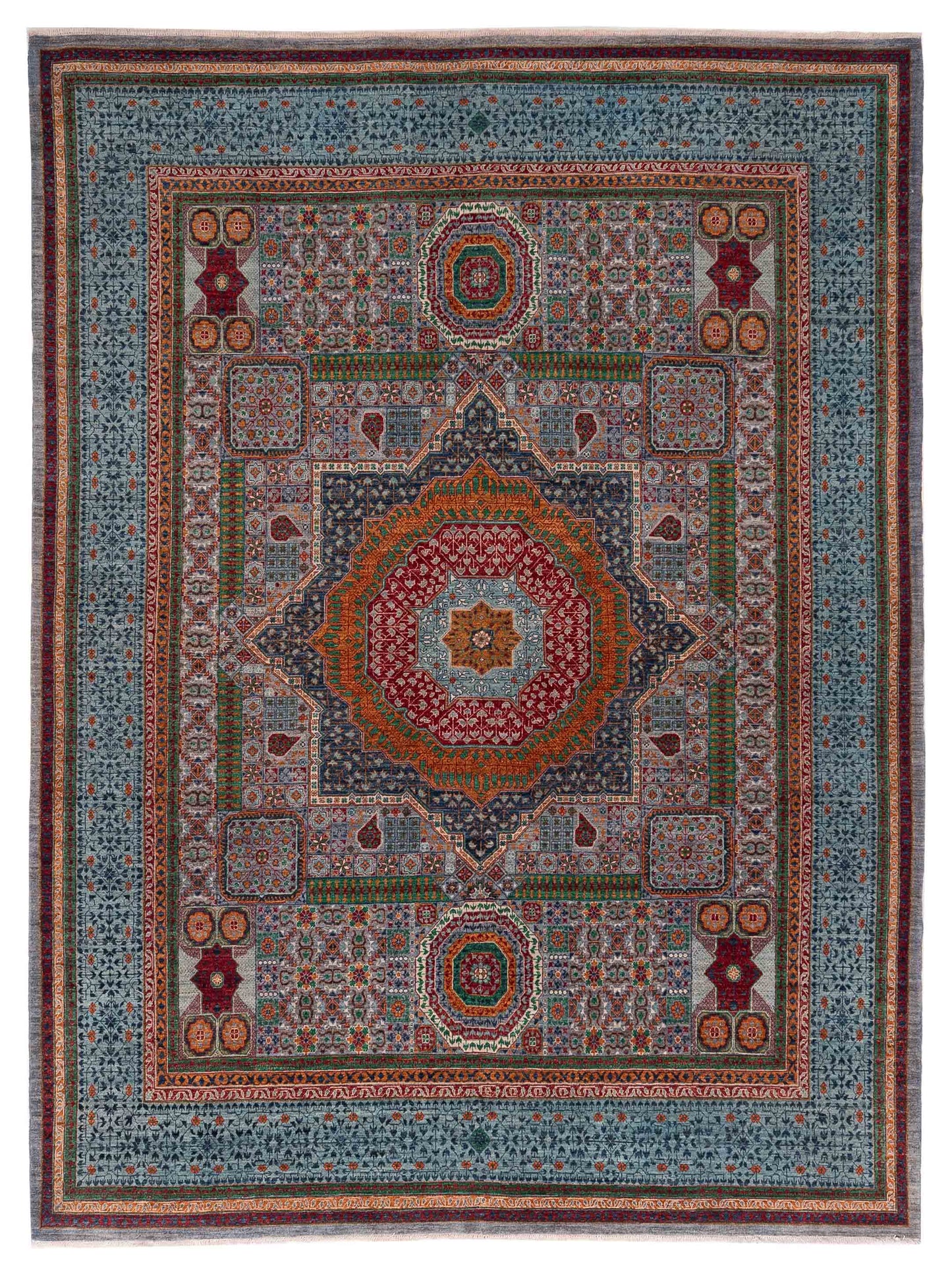 Nomad Super Mamluk Gray Gray Traditional