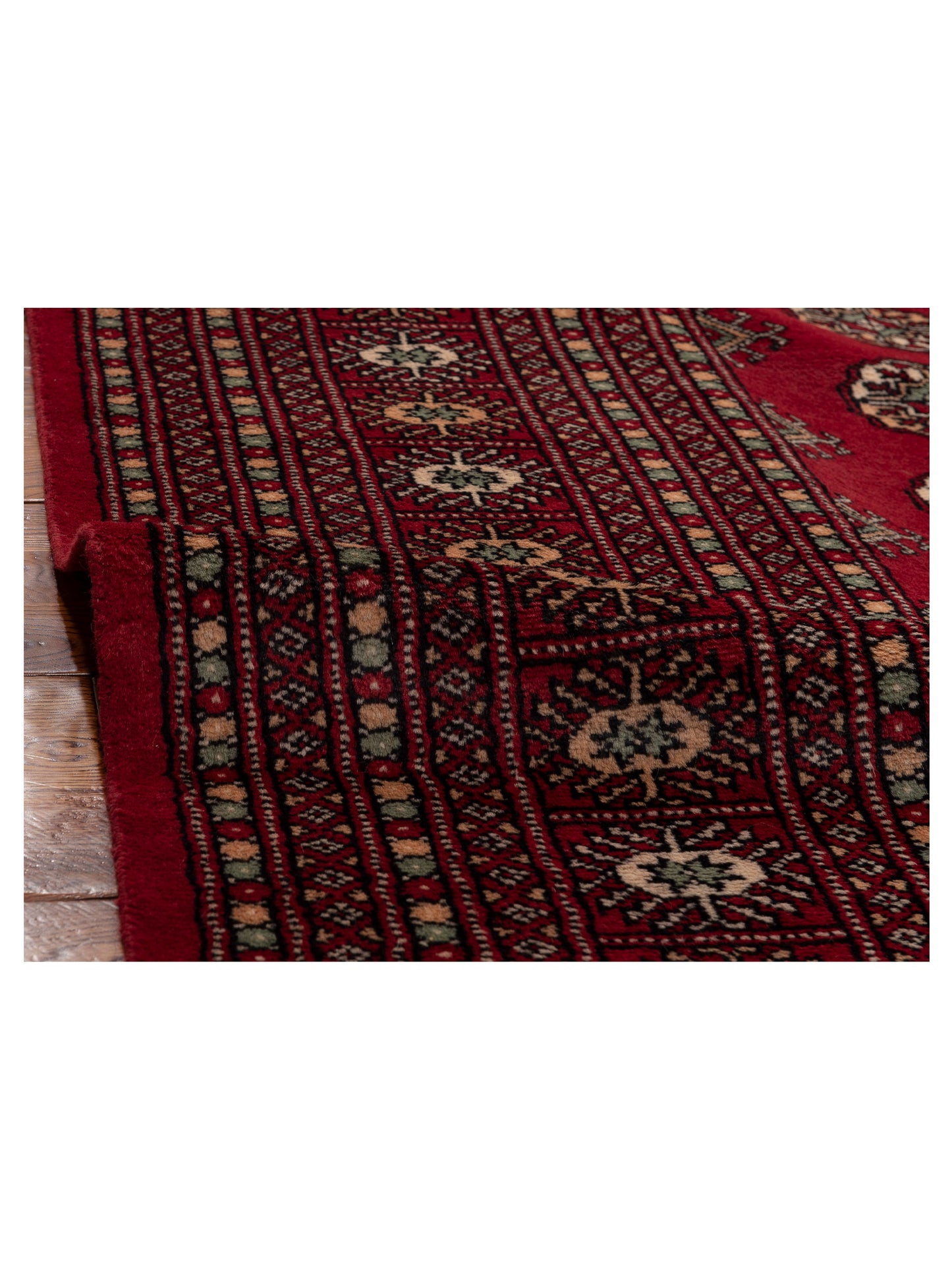 Bokhara 153393 Red Red 9.2x11.11 Hand Knotted Rug