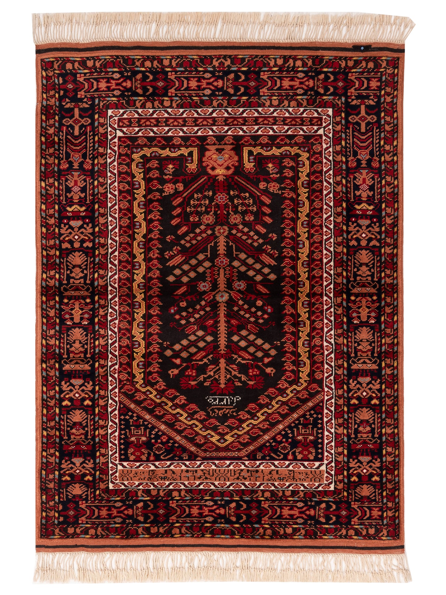 Pasha Turkish Shirwan Black Black Transitional