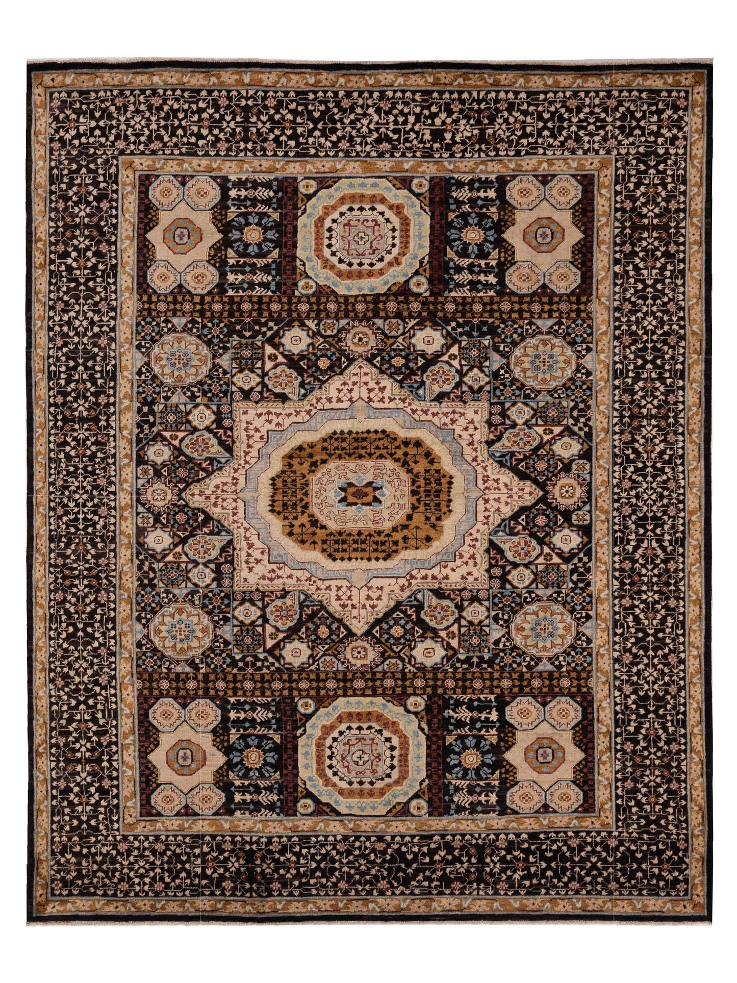Nomad Super Mamluk Charcoal Charcoal Traditional
