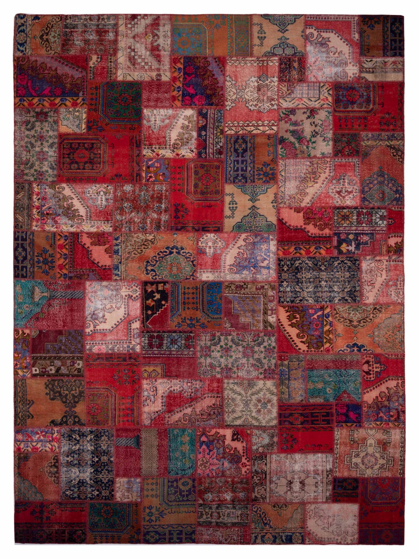 Pasha Turkish Vestige Patchwork Multi Contemporary